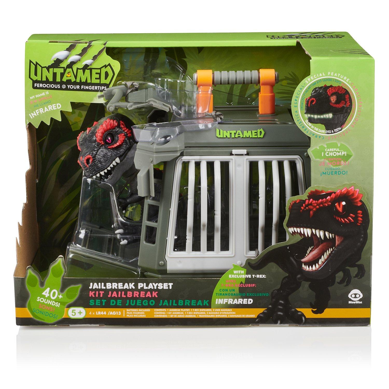 fingerlings t rex cage