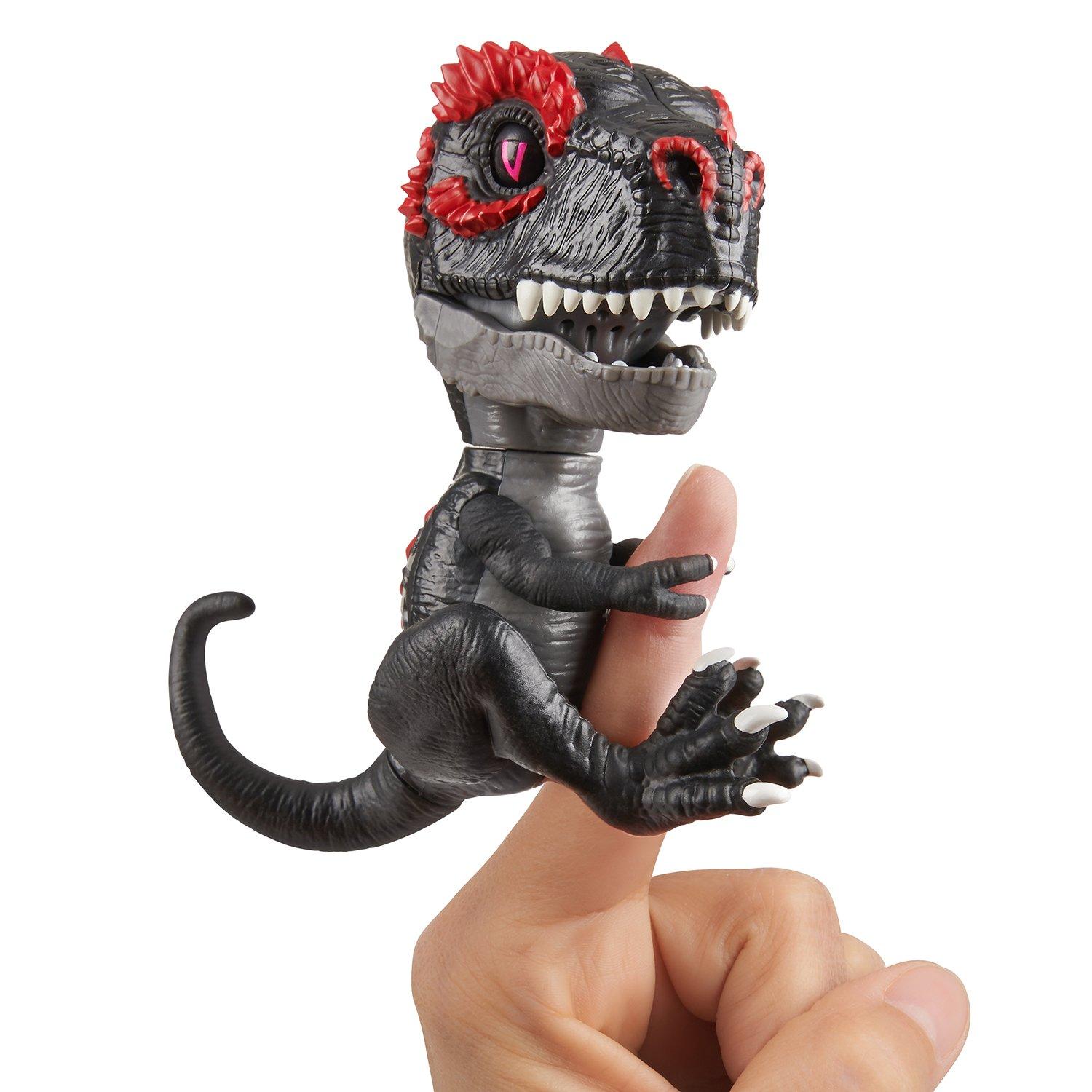 untamed fingerlings dino cage playset