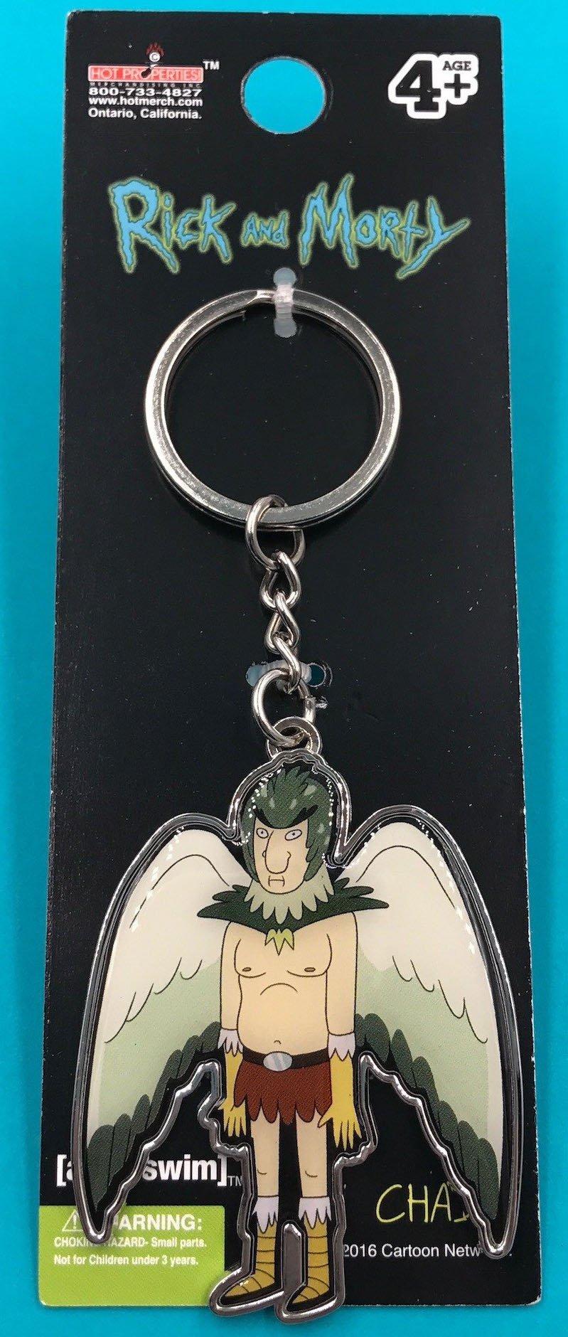 list item 1 of 1 Rick and Morty Birdperson Keychain