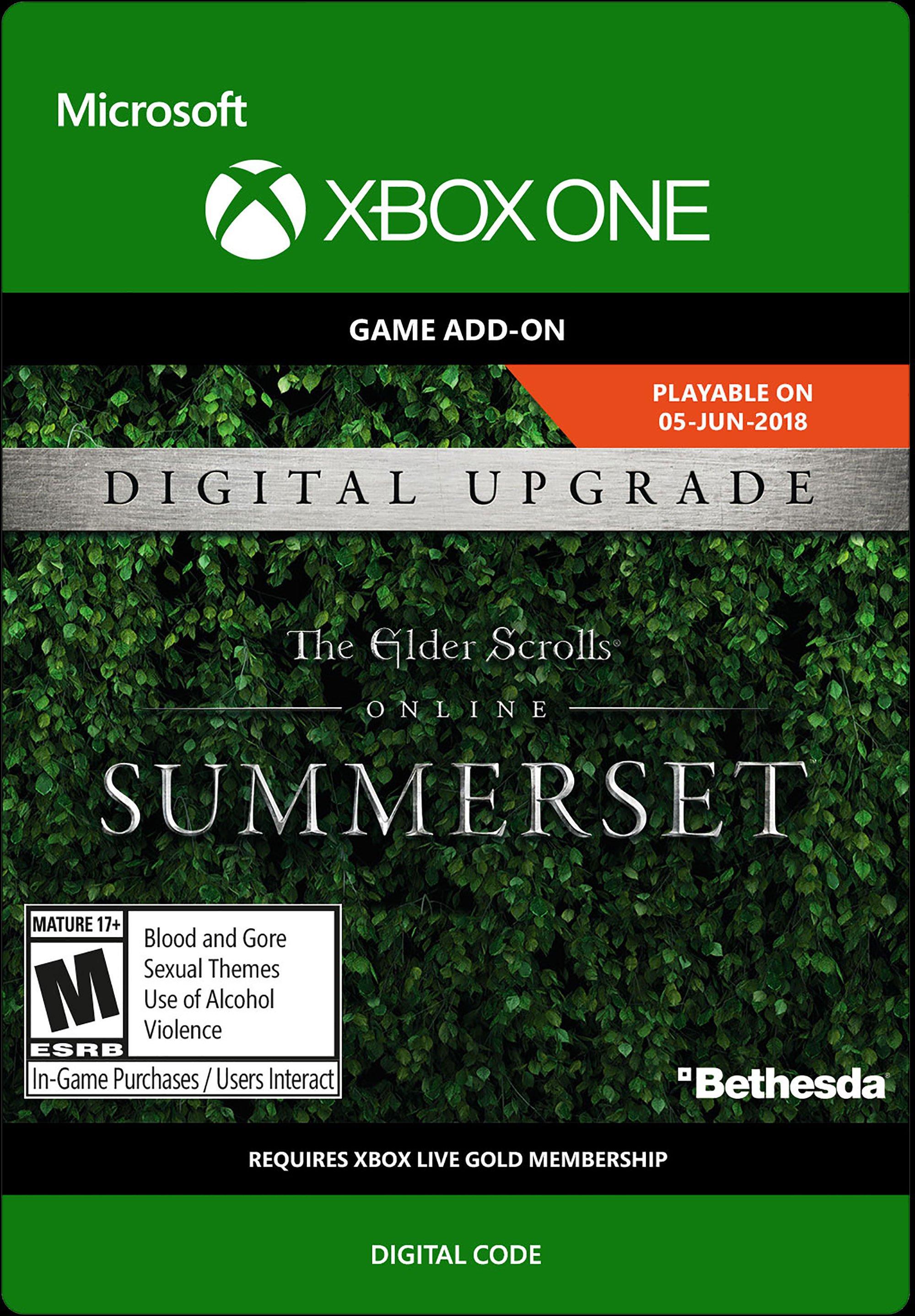 elder scrolls online xbox one digital code