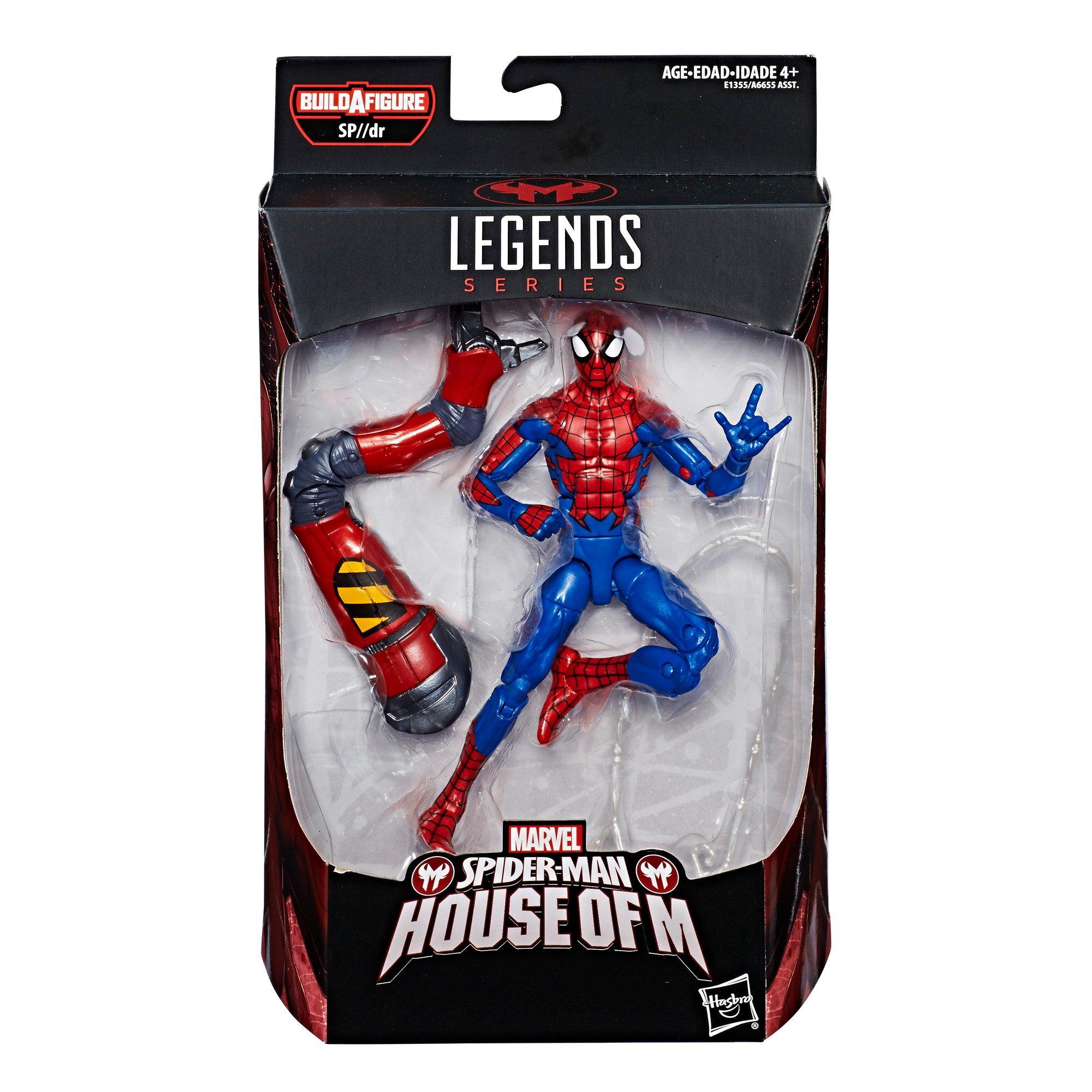 spiderman house of m marvel legends