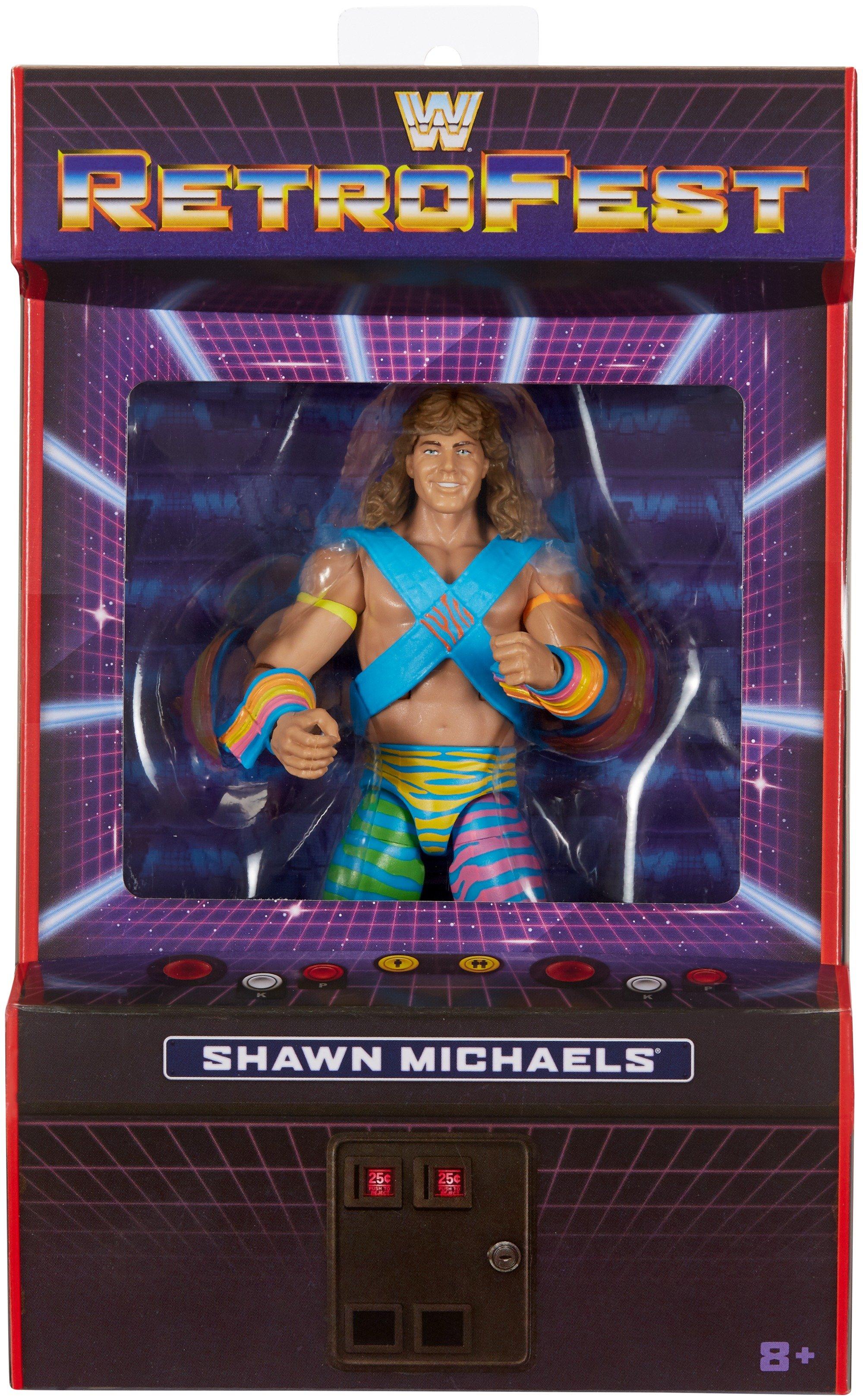 shawn michaels retro figure