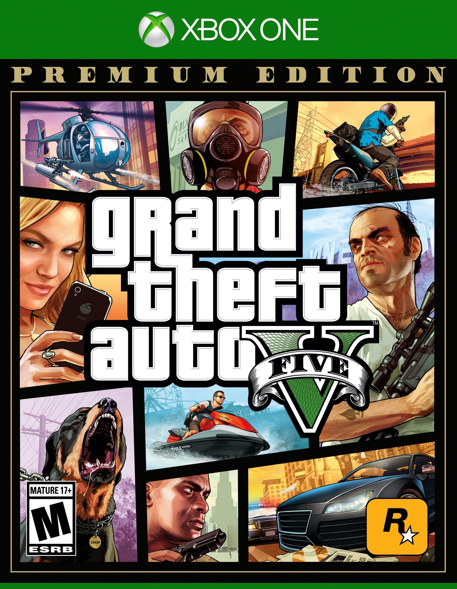 How much is gta v for xbox 360 at gamestop Grand Theft Auto V Premium Edition Xbox One Gamestop