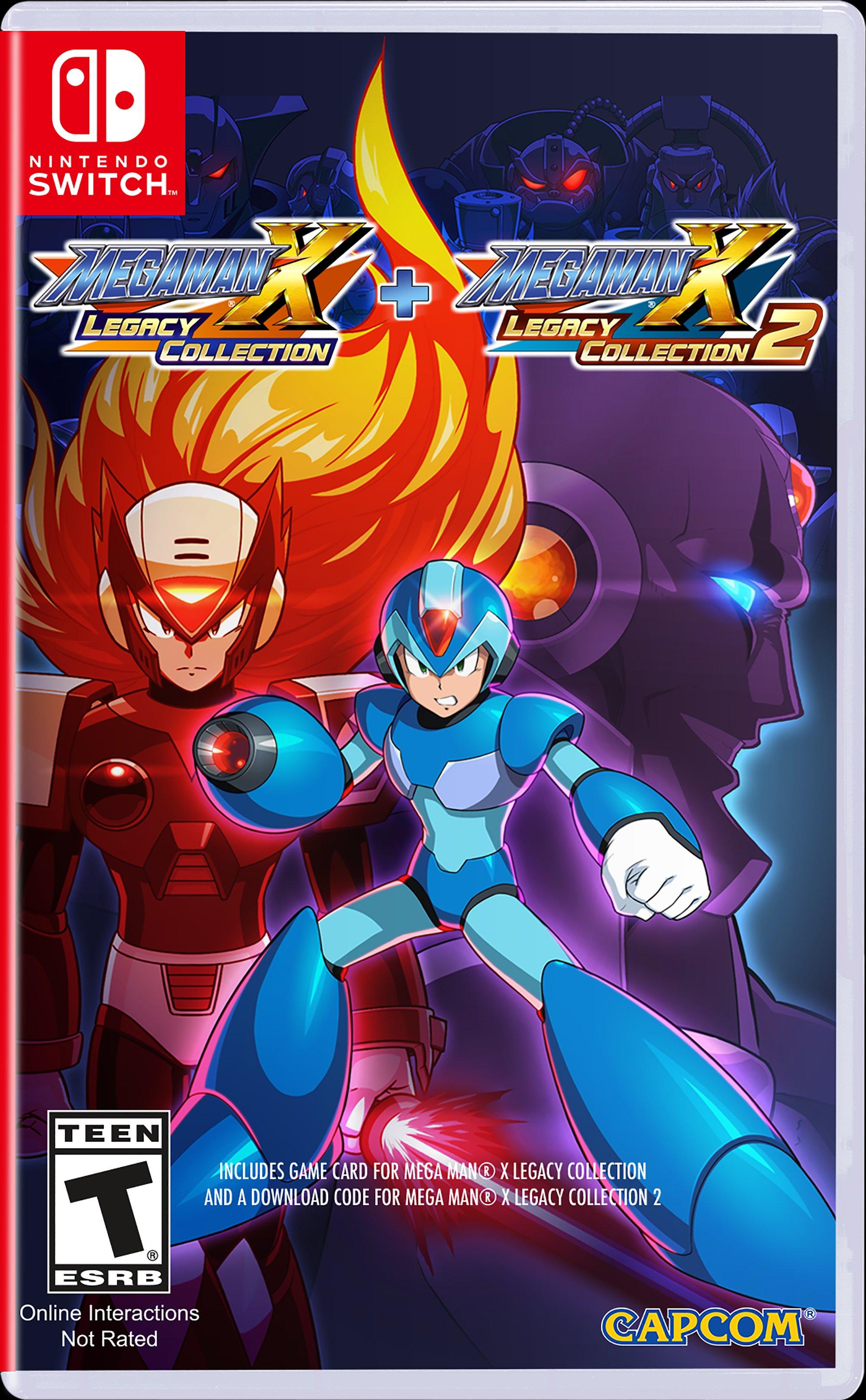 Mega Man X Legacy Collection 1 2 Nintendo Switch Gamestop