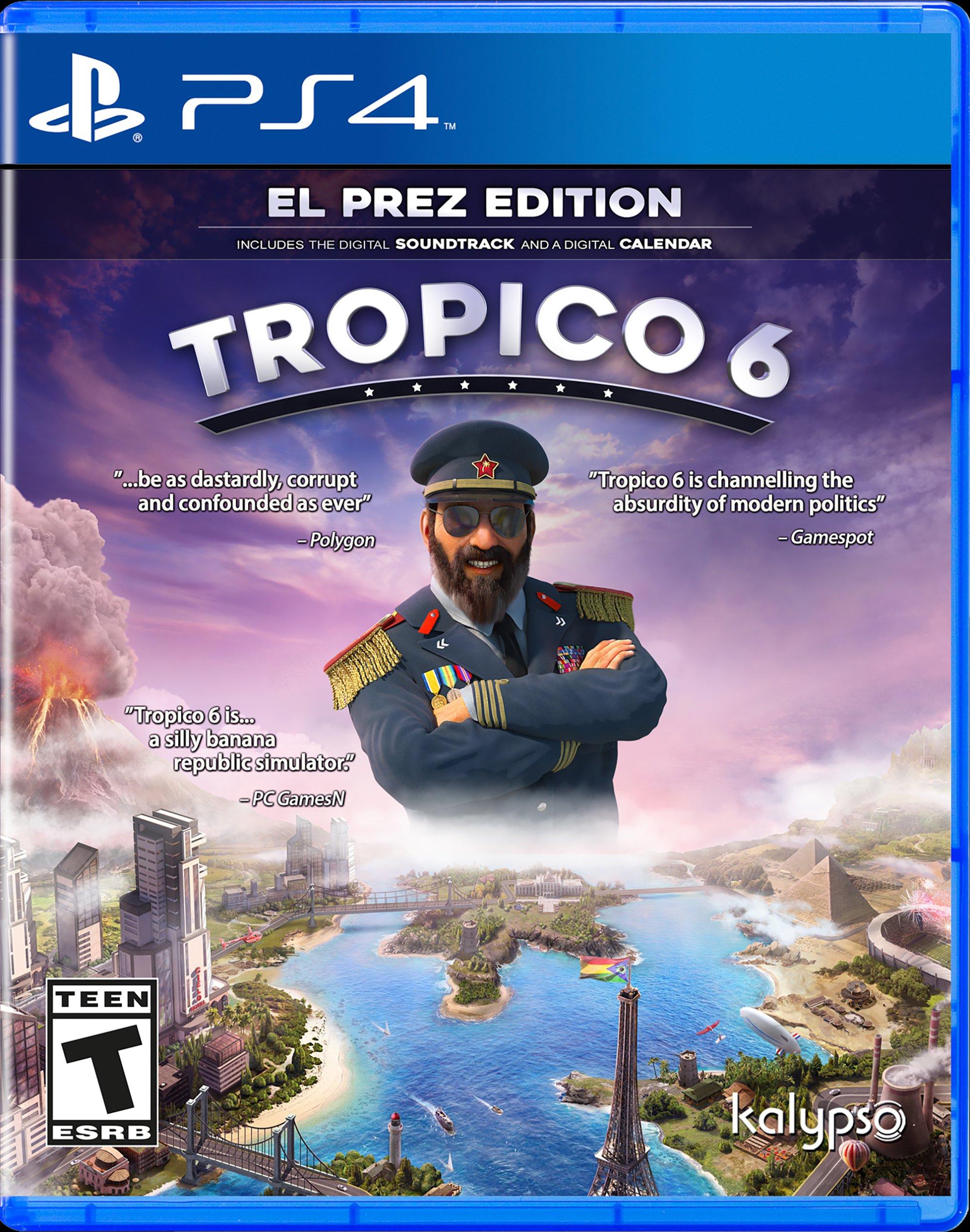 Tropico 6 on sale ps4 gamestop