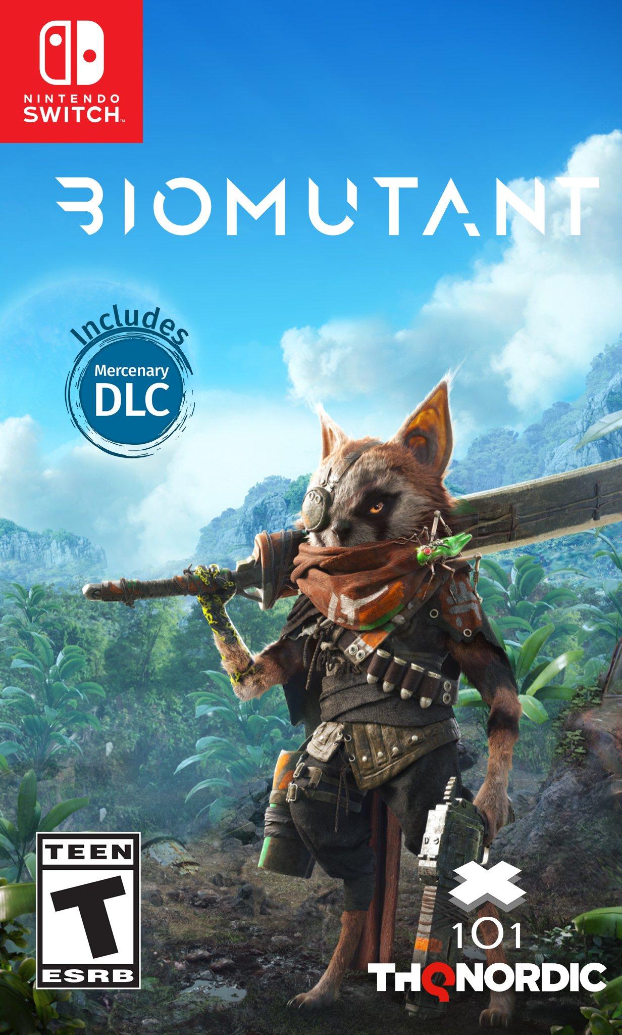 Biomutant: Nintendo Switch Games and Software - Unleash Your Inner Mutant  on the Go! 