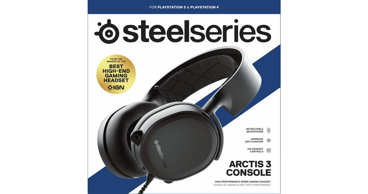 【新品】SteelSeries Arctis 3 61503 ブラック Amazon.com: SteelSeries Arctis 3 Bluetooth - Wired Gaming