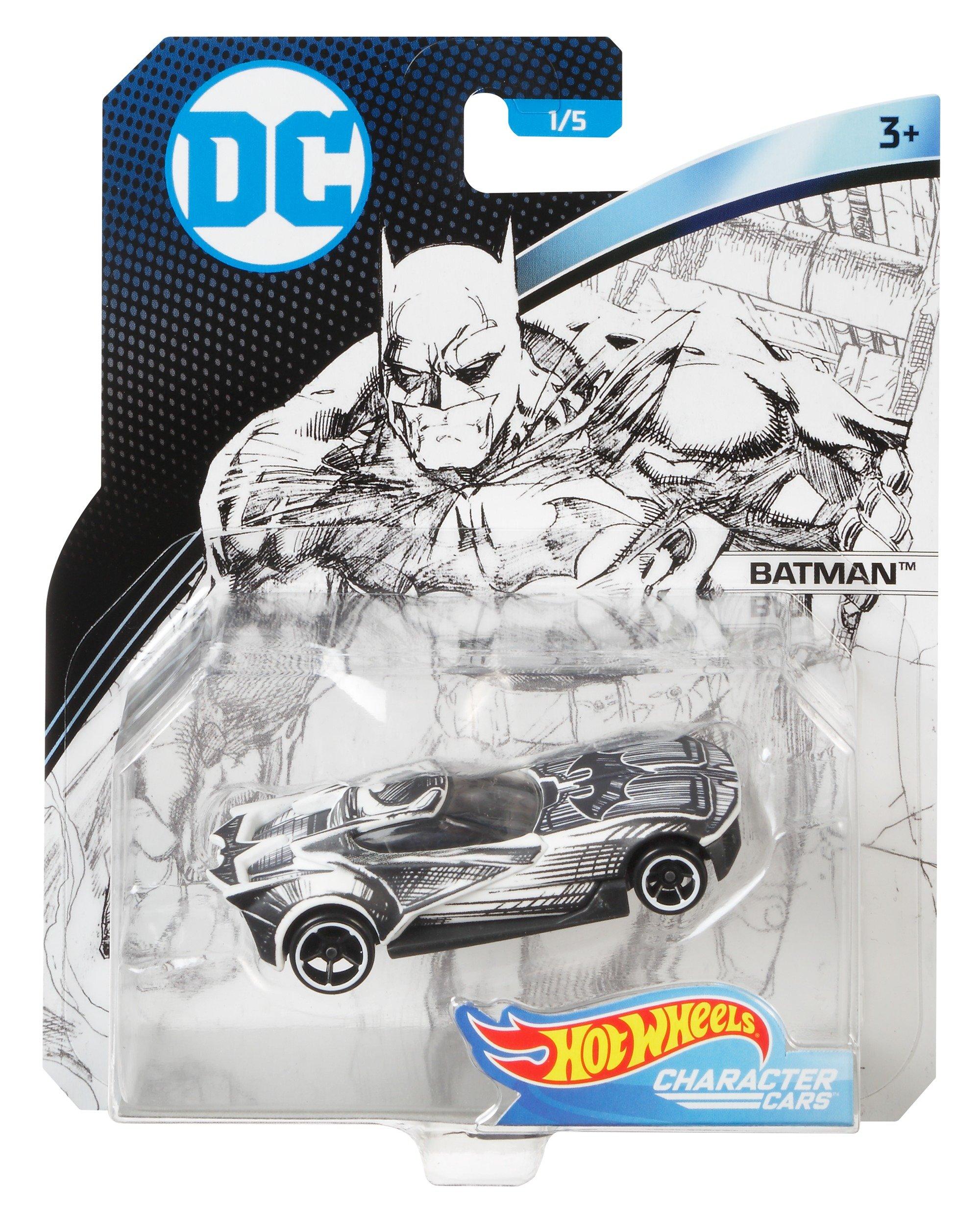 dc sketched series hot wheels