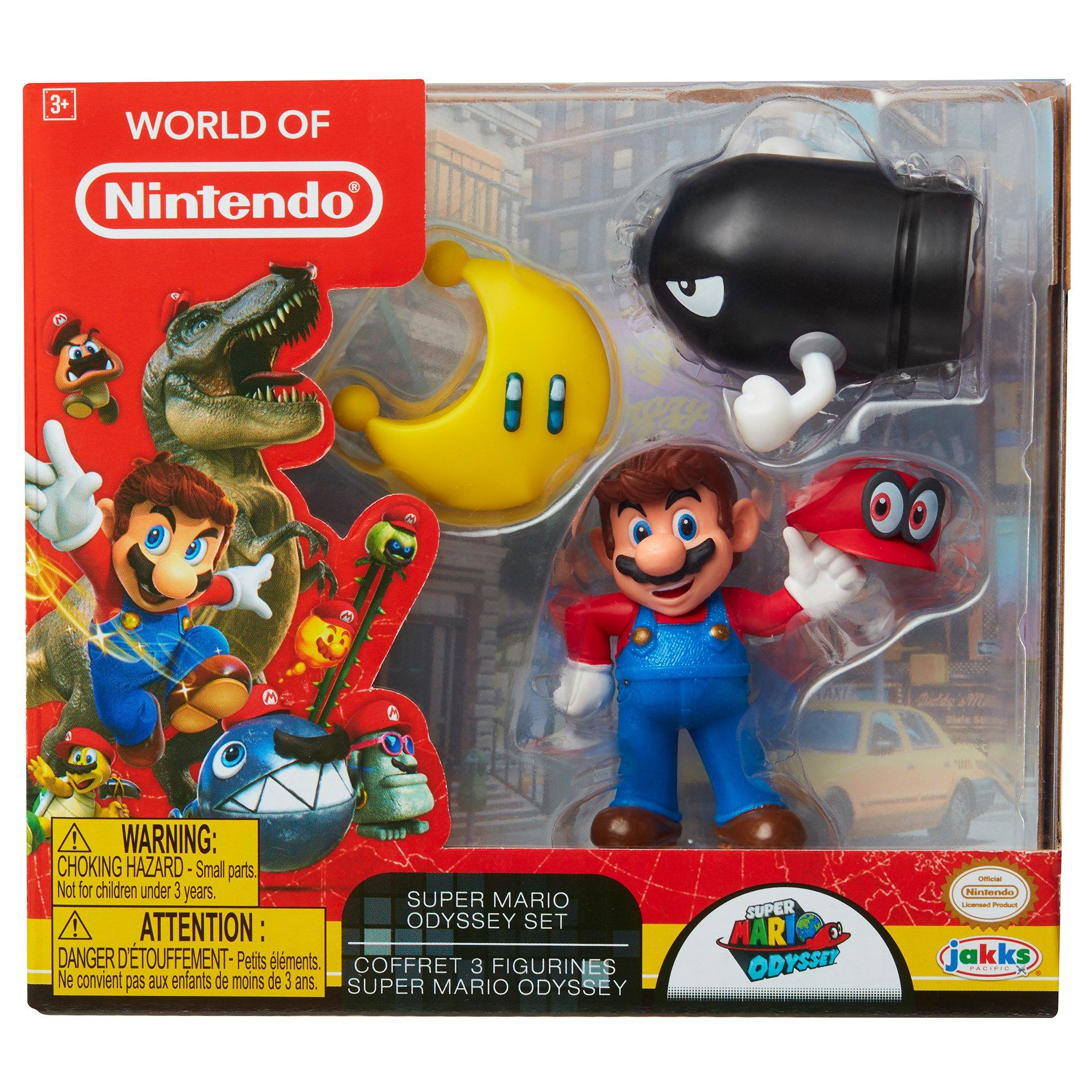 3 Pack Mario Odyssey Action Figures - Only at GameStop | GameStop