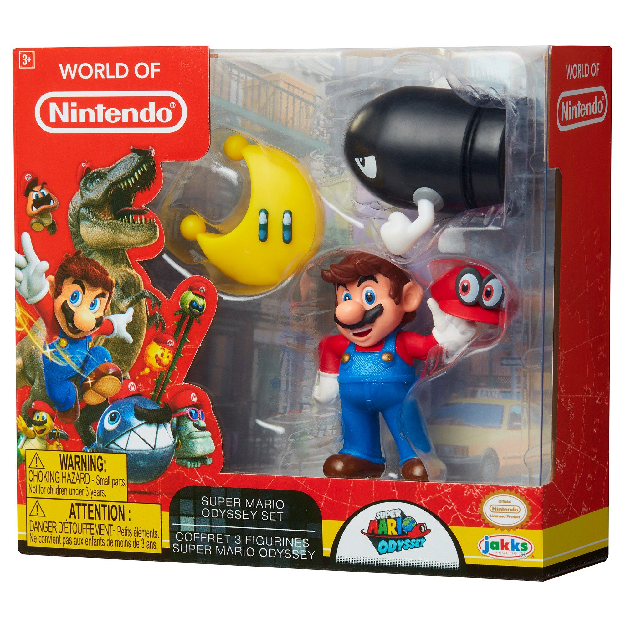 5 pack nintendo mario odyssey action figures