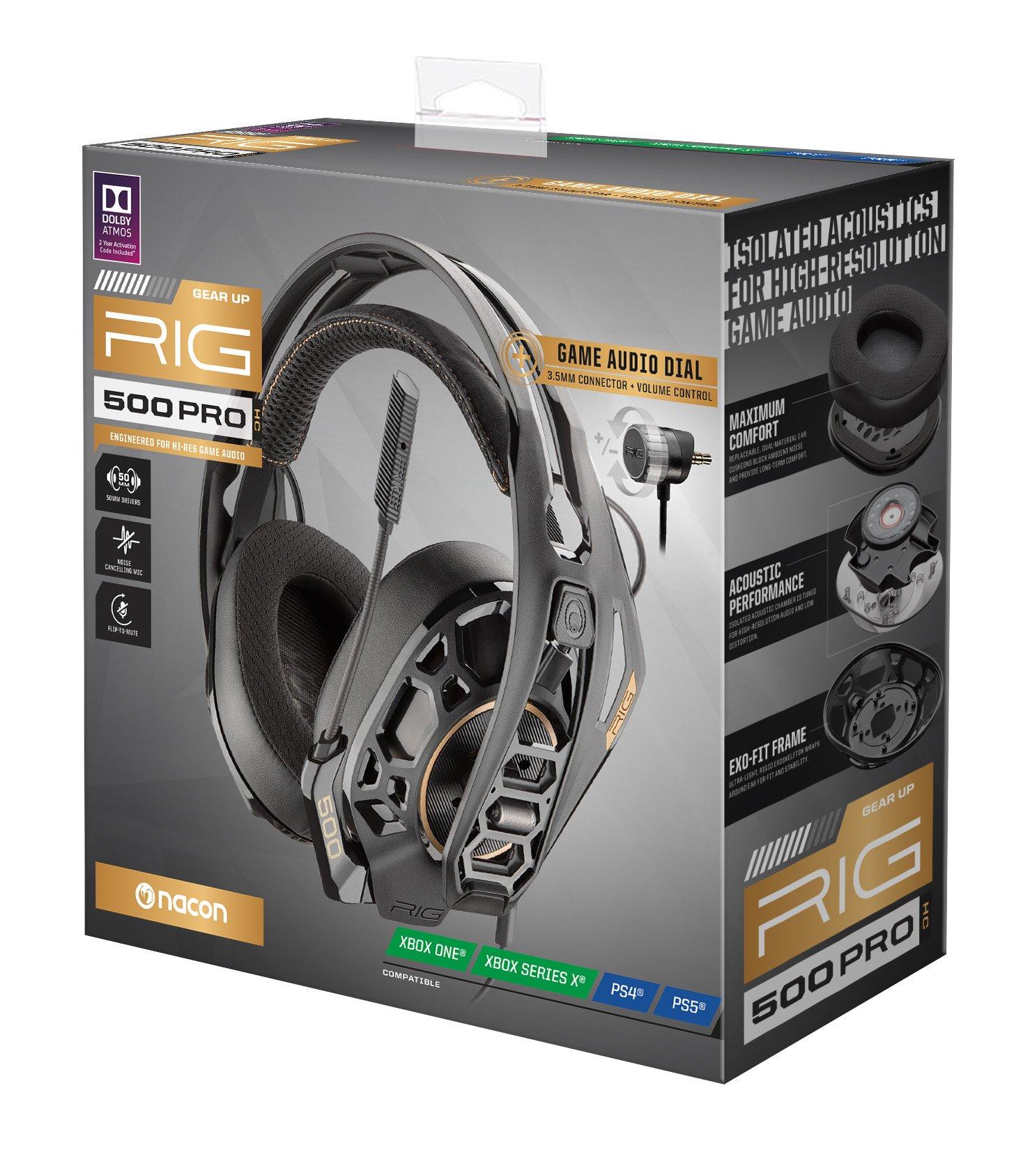 Plantronics rig 500 pro 2025 hc stereo gaming headset reviews