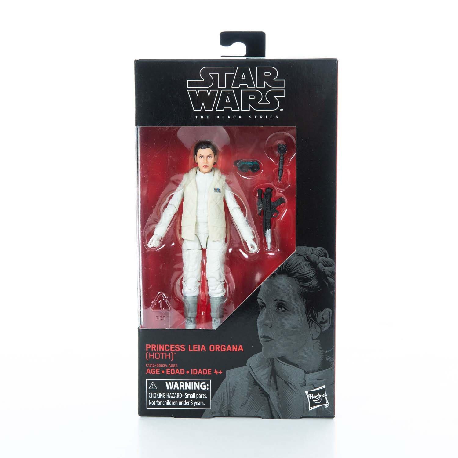 han leia hoth black series