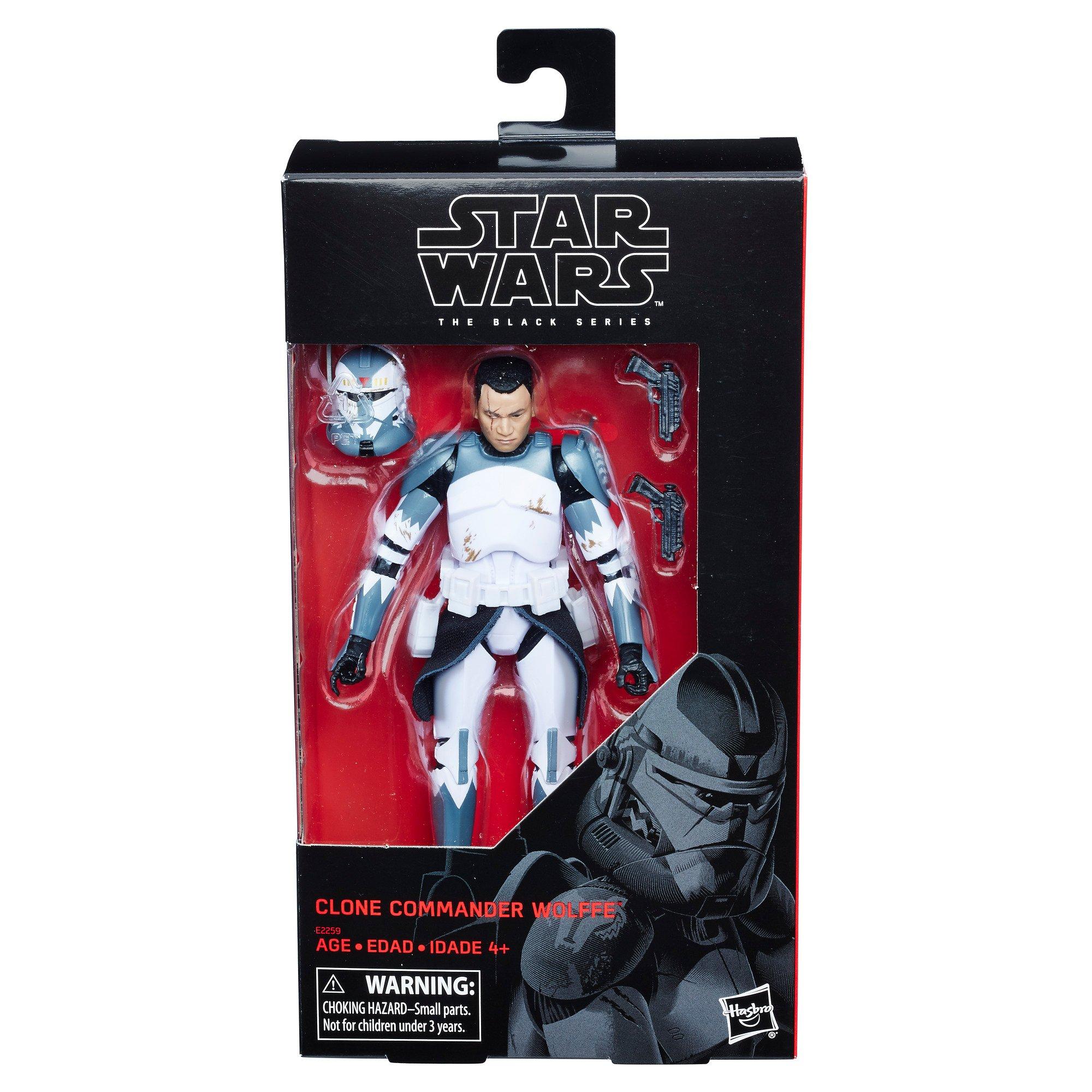 Star Wars The Clone Wars Clone Commander Wolffe The Black Series Action Figure Only At Gamestop Gamestop