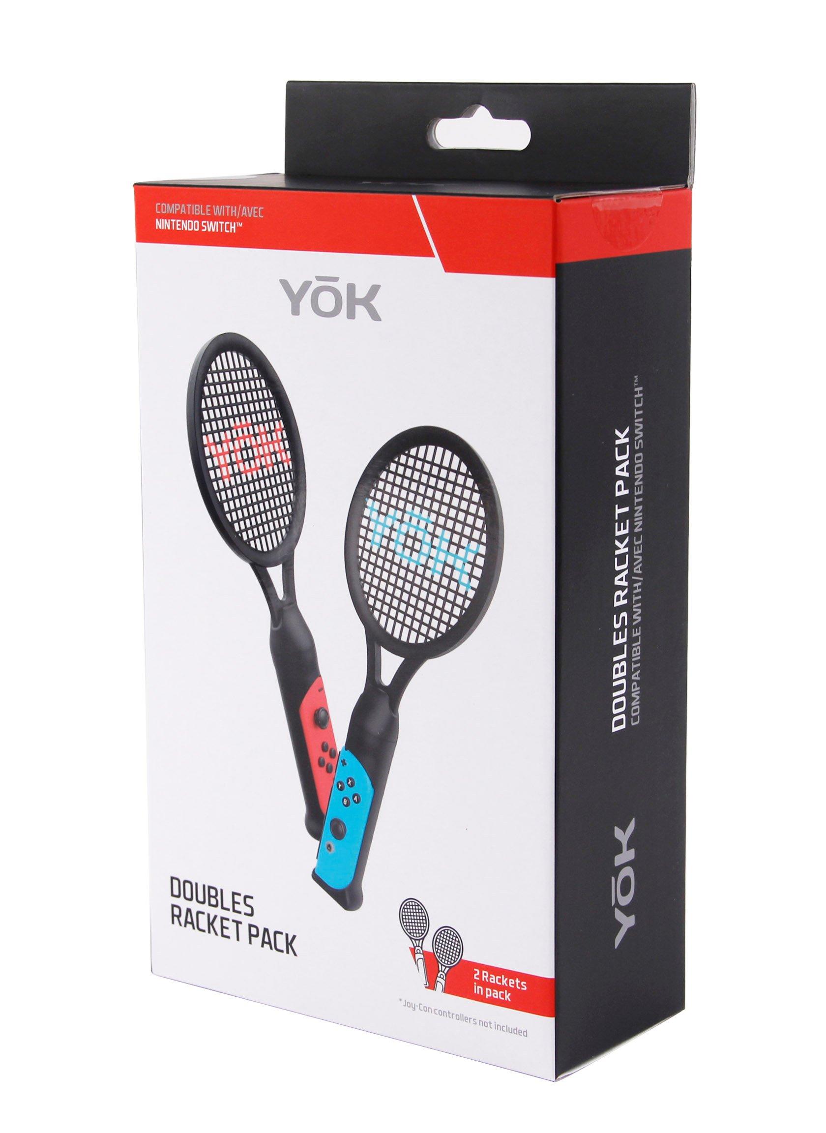 Tennis Racket 2 Pack for Nintendo Switch