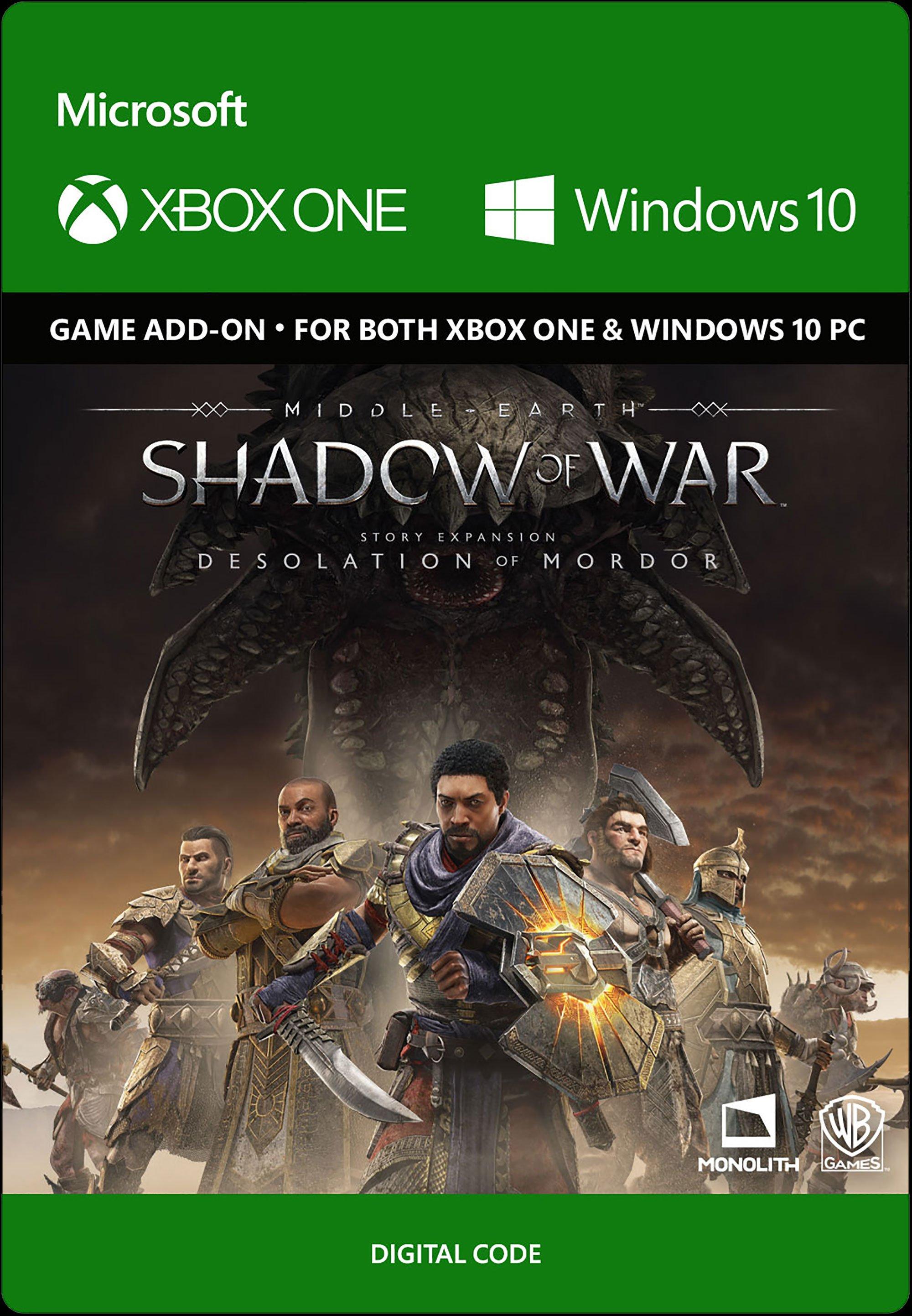 Middle-Earth Shadow Of Mordor Xbox One