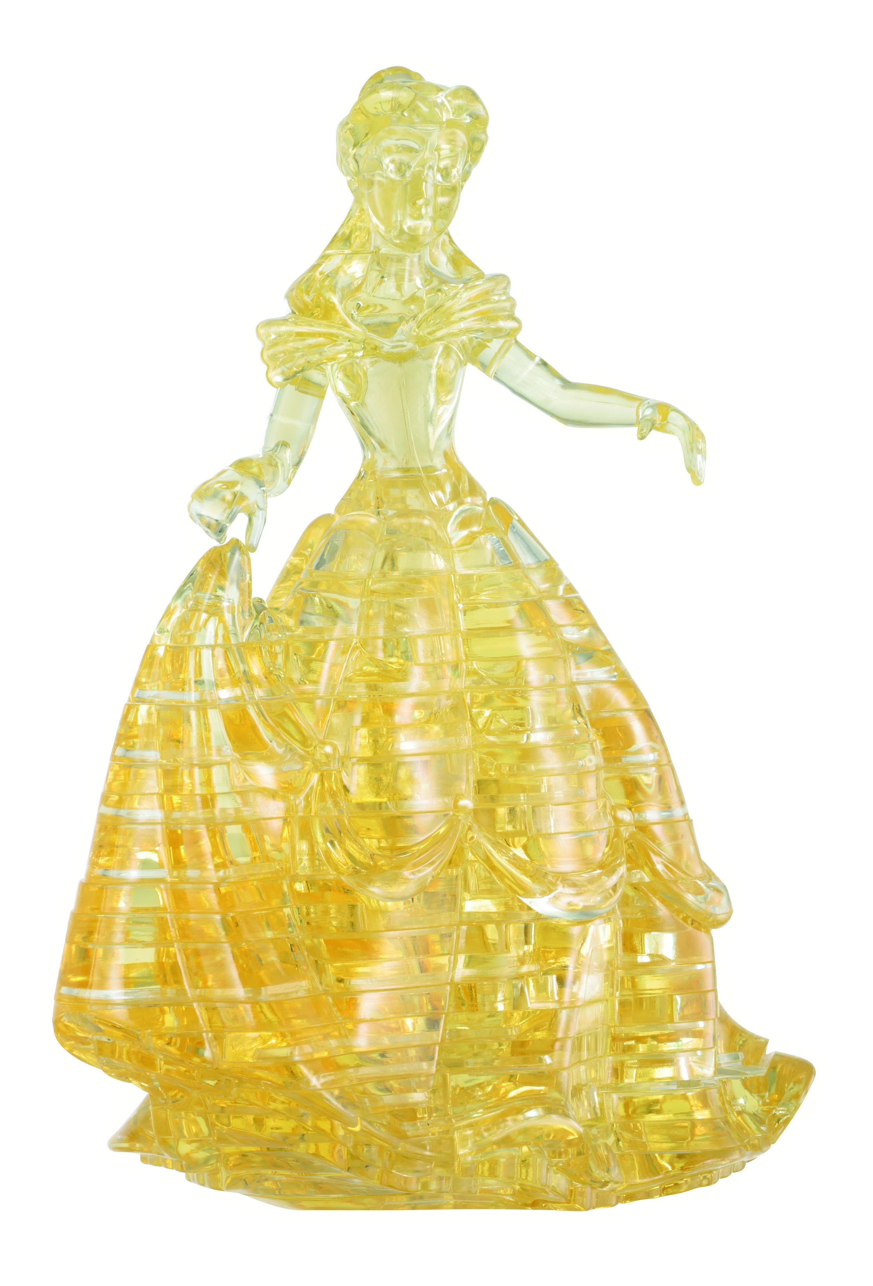 beauty and the beast crystal figurine