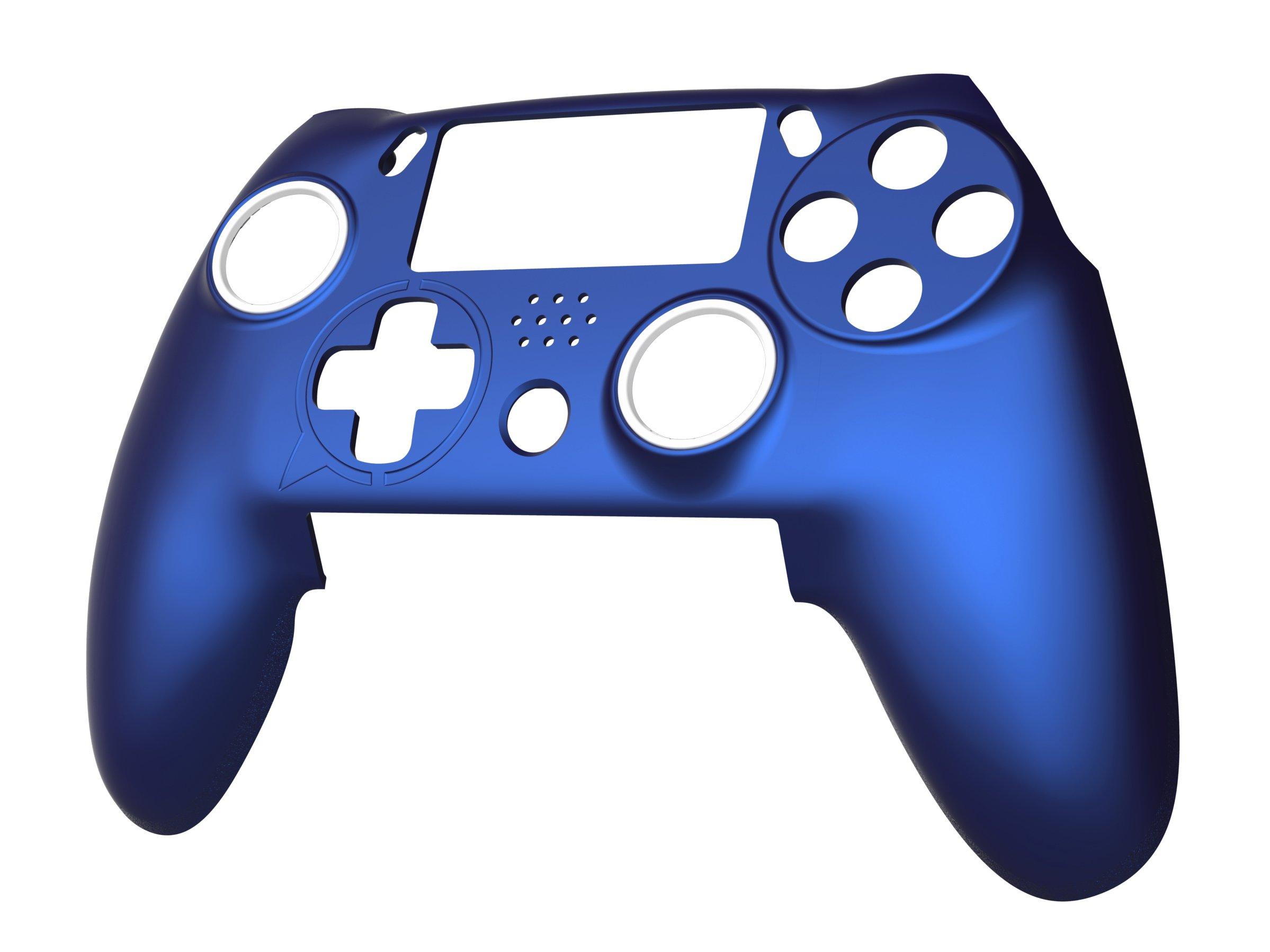 metallic blue ps4 controller