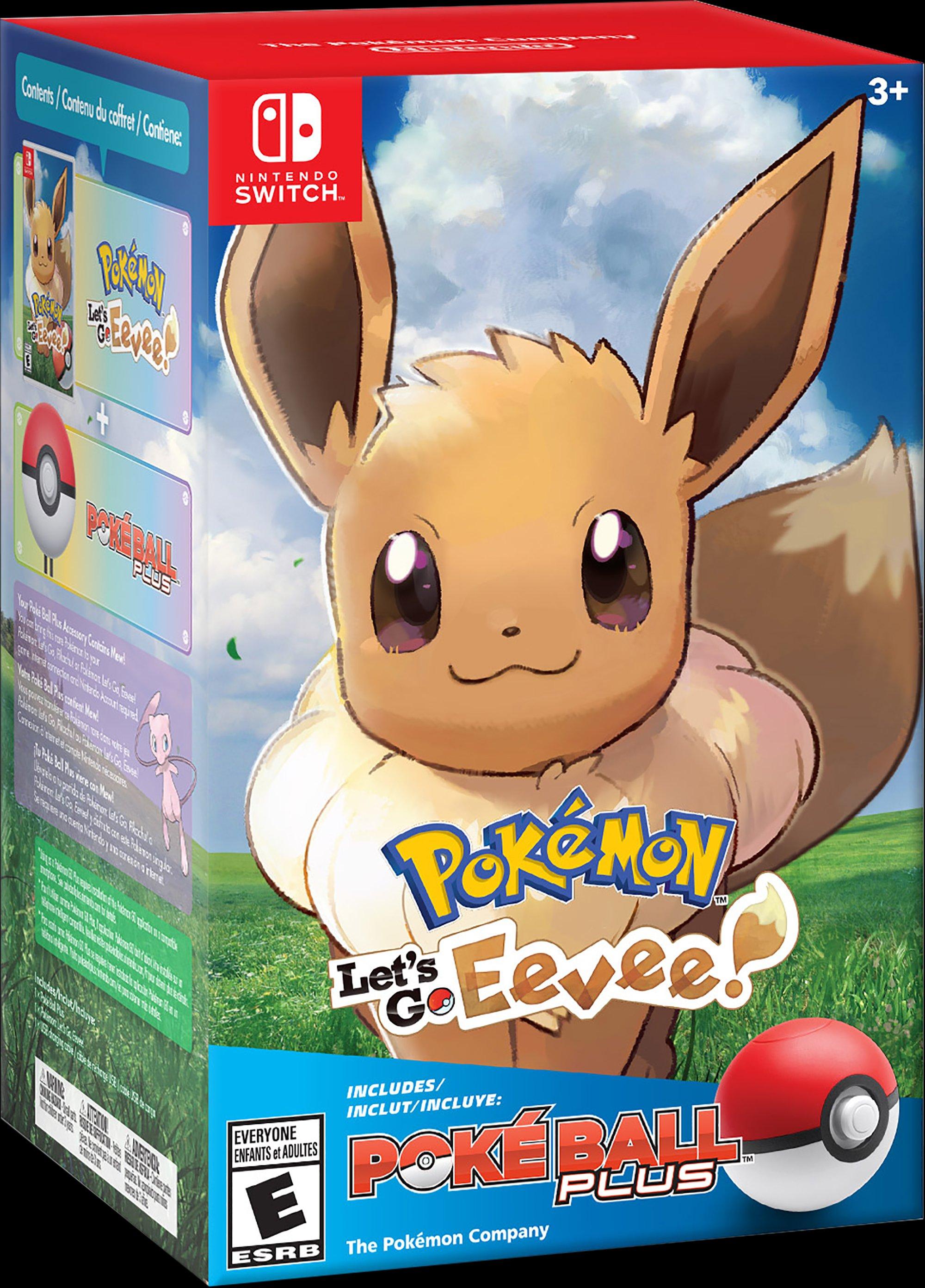 nintendo switch pokemon let's go eevee