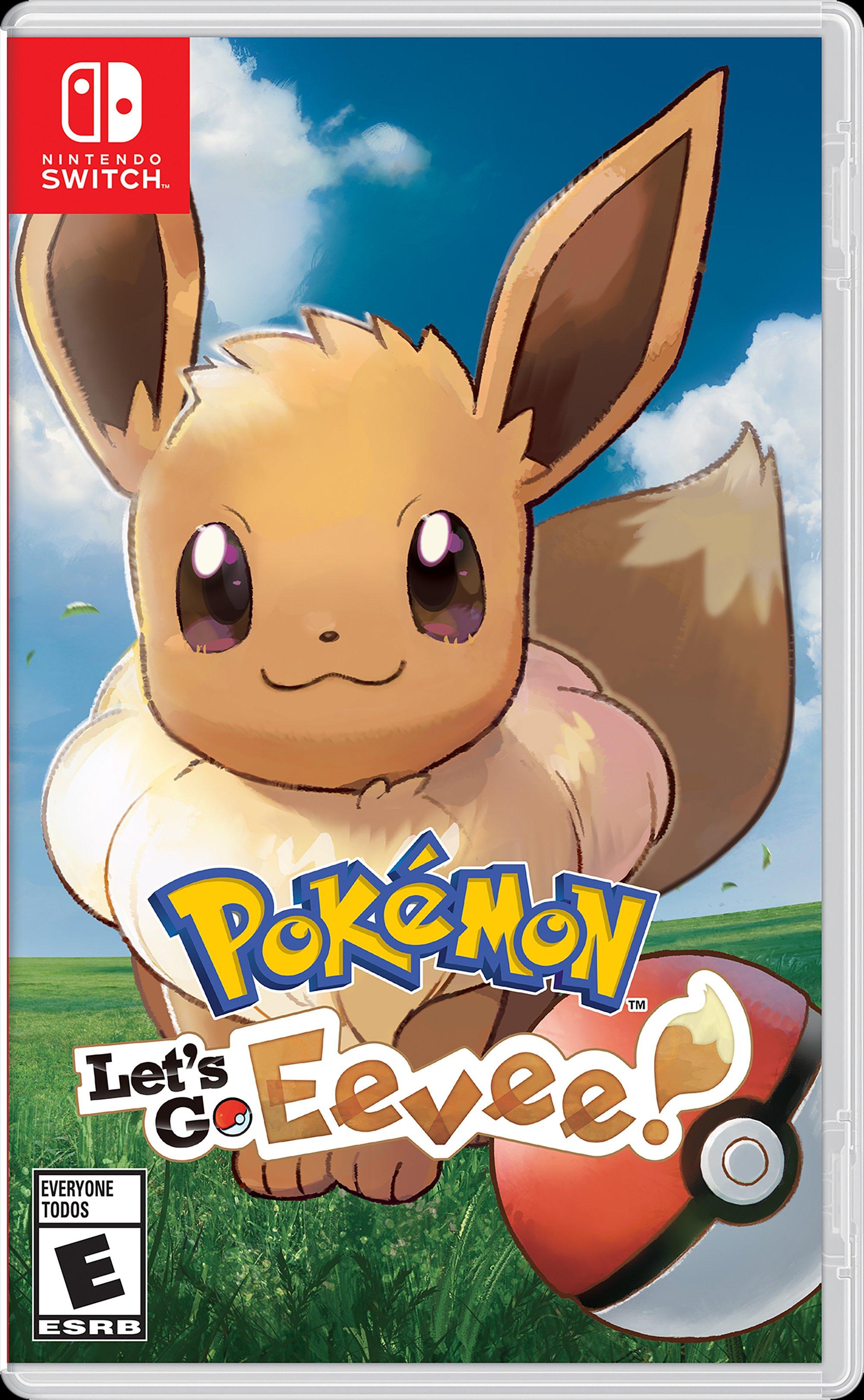 Jogo Pokémon Let's Go, Eevee! Nintendo Nintendo Switch em Promoção é no  Bondfaro