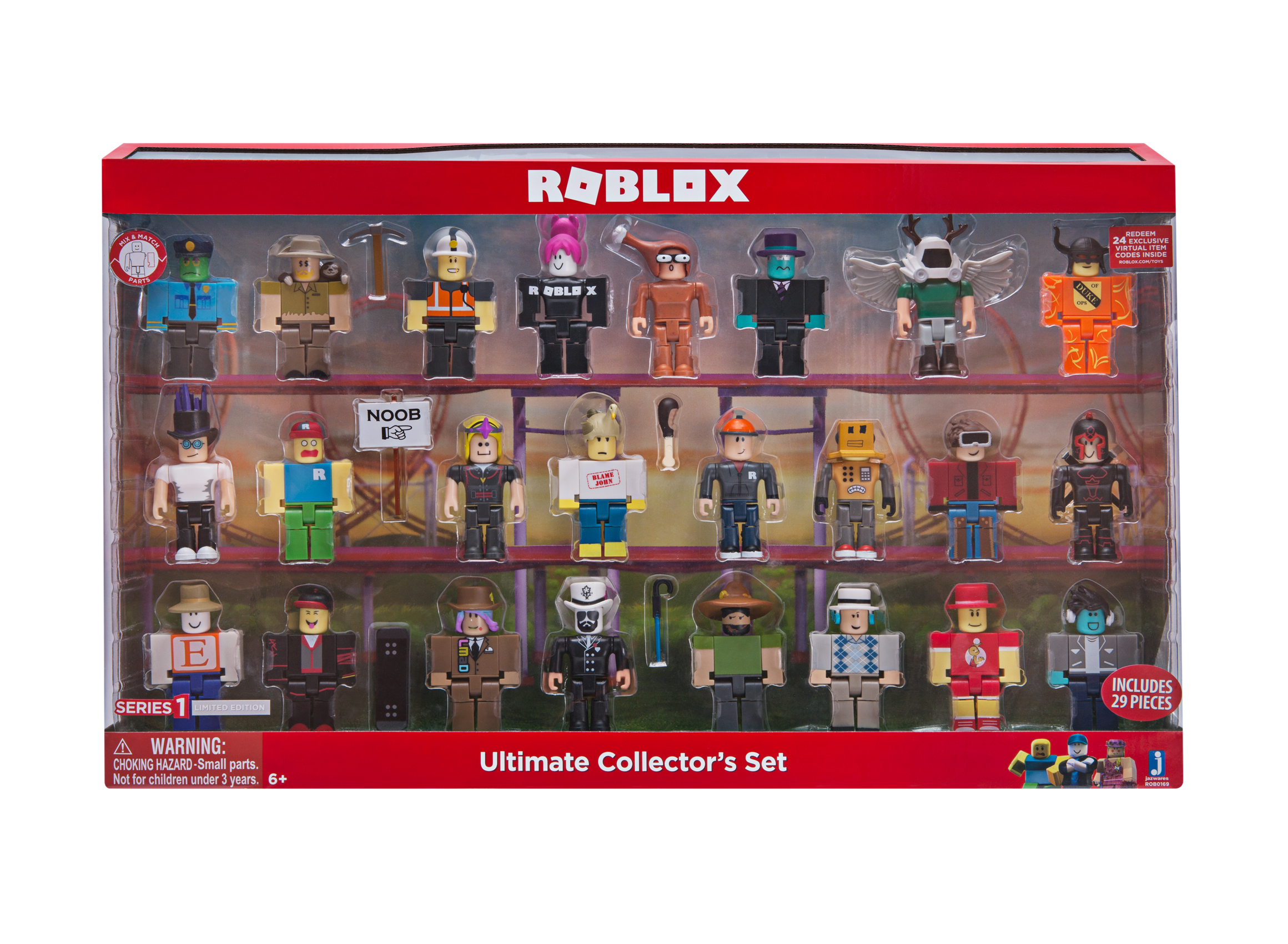 Playsets Action Toy Figures Roblox Ultimate Collectors Set Series 2 Playsets Vehicles Playsets - roblox series 2 microwave spybot action figure mystery box virtual item code 25