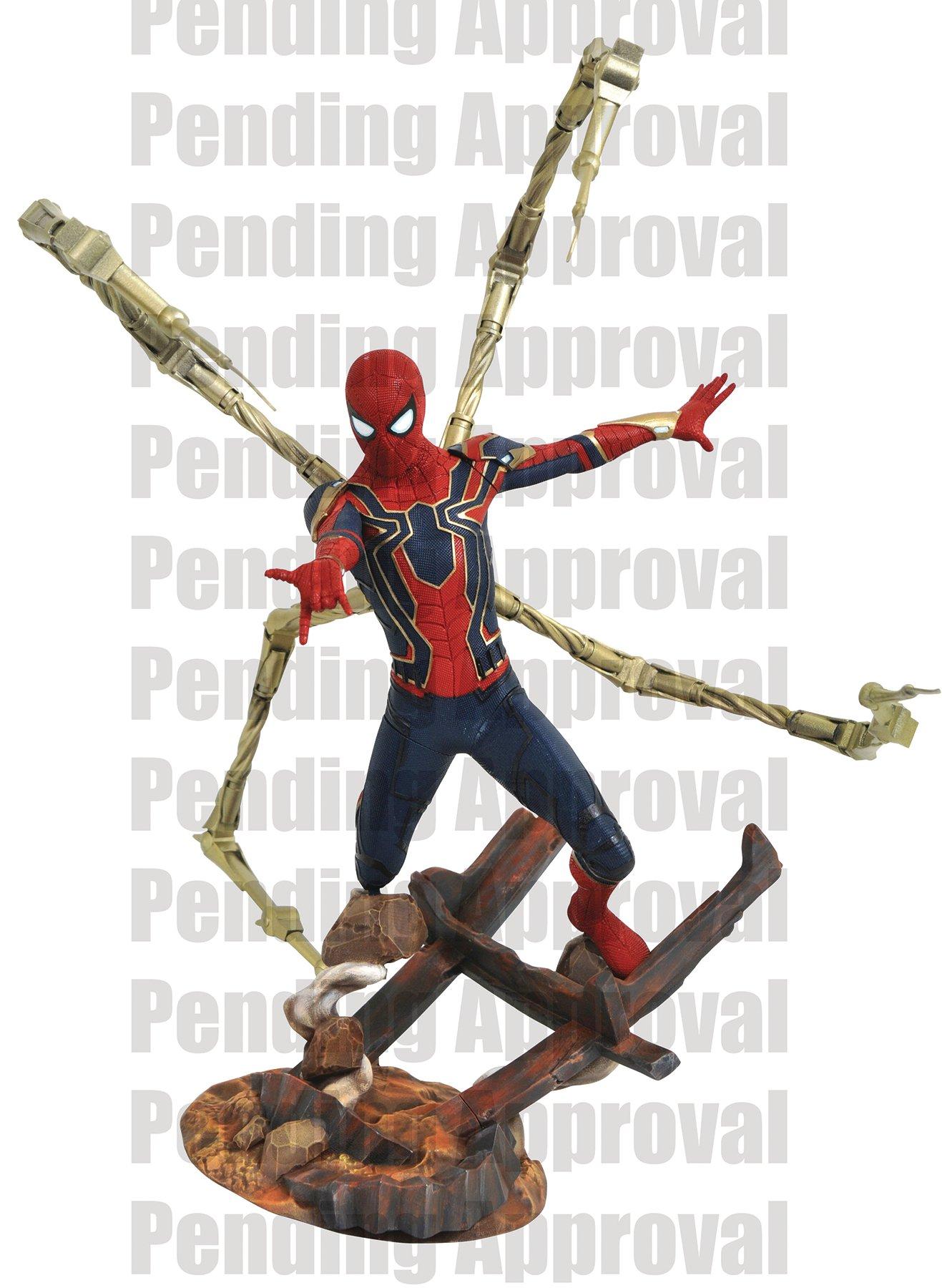 iron spider man figure