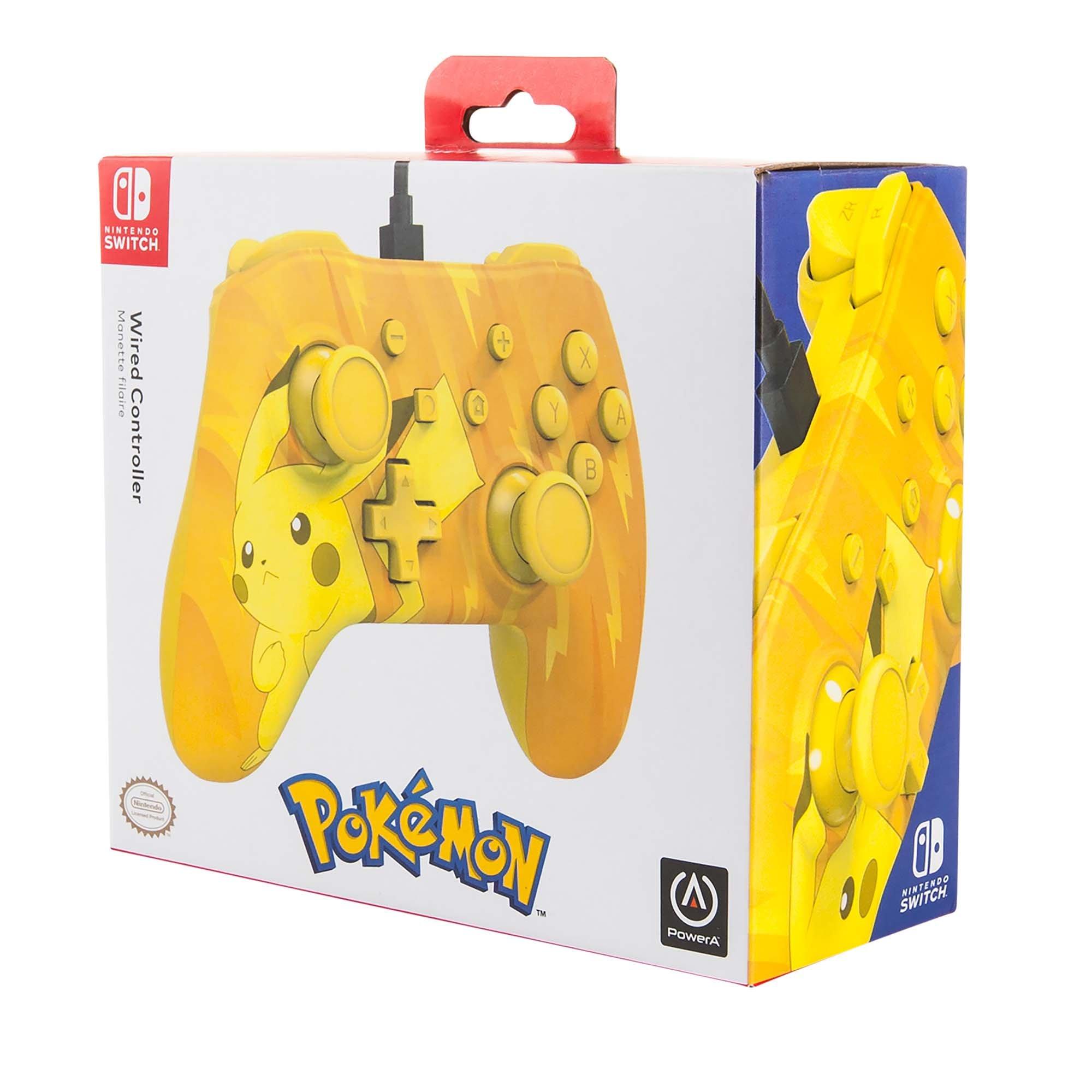 PowerA Wired Controller for Nintendo Switch - Pikachu Static