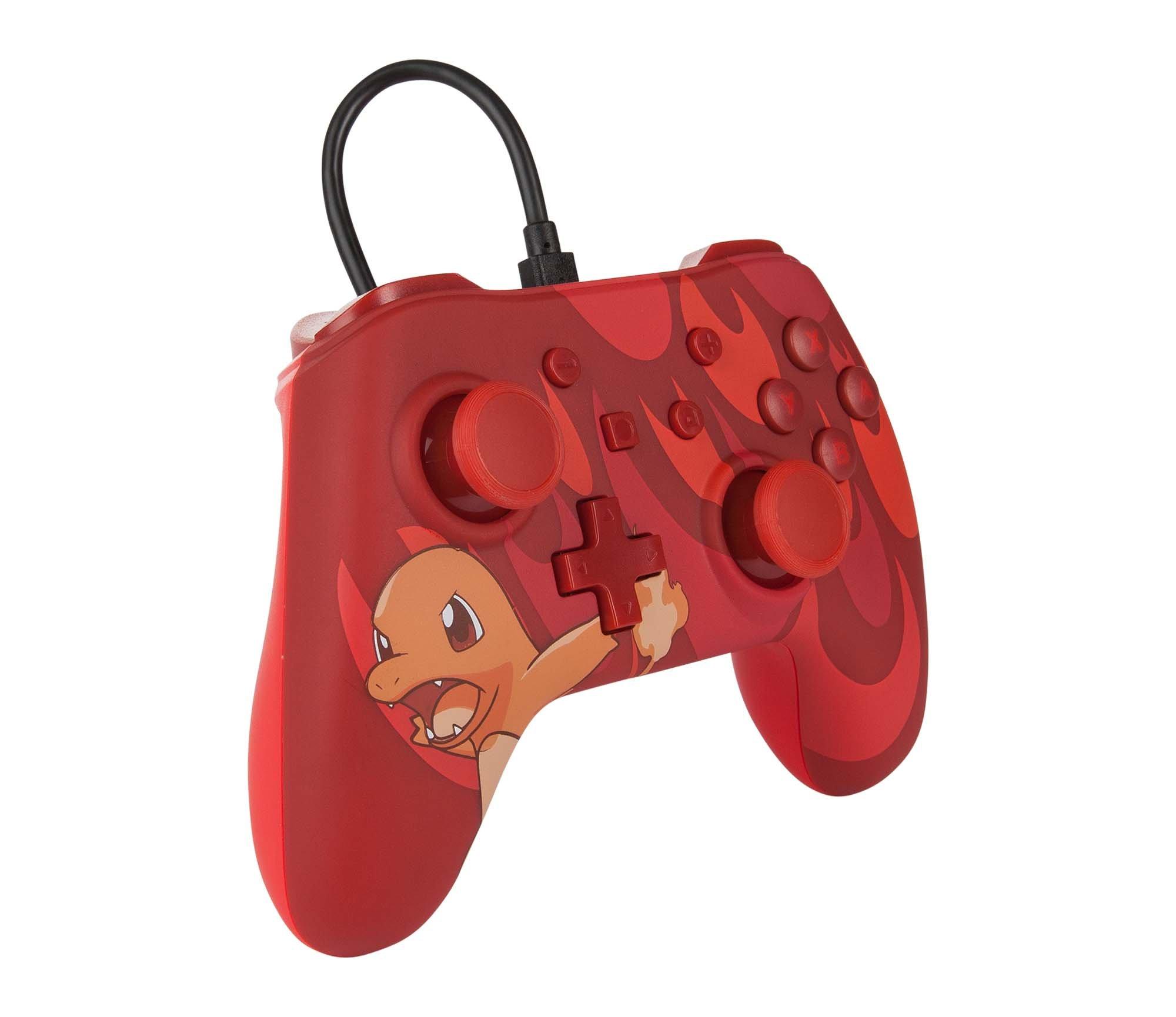 PowerA Wired Controller for Nintendo Switch Charmander Blaze