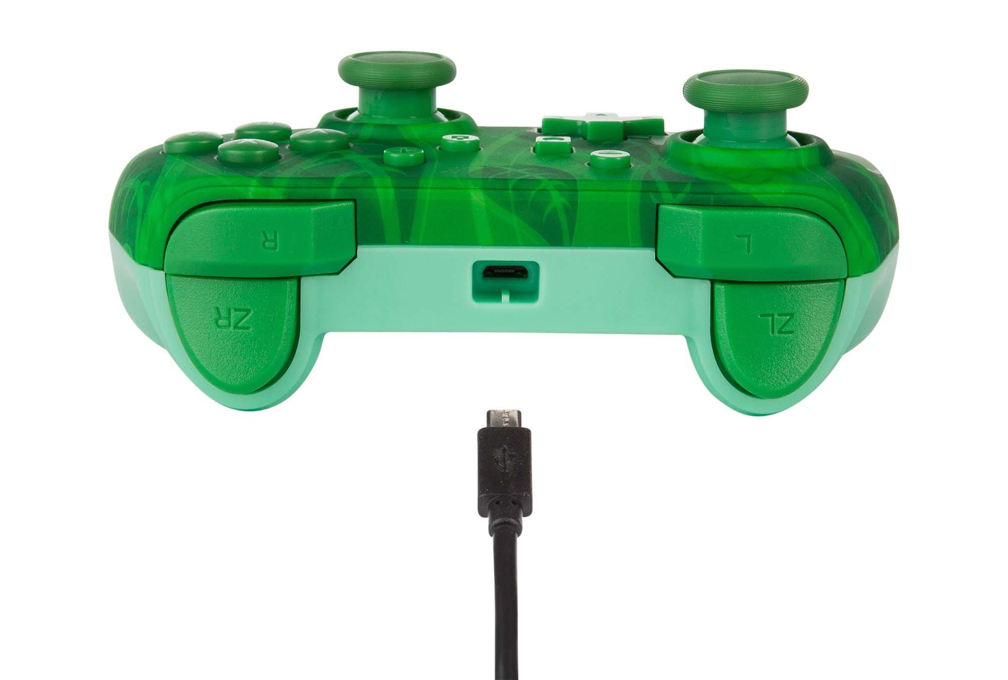  PowerA Wired Controller for Nintendo Switch - Pokémon: Bulbasaur  Overgrow, Gamepad, Game controller, Wired controller, Officially licensed :  Video Games