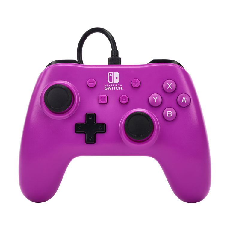 PowerA Wired Controller for Nintendo Switch Grape Purple