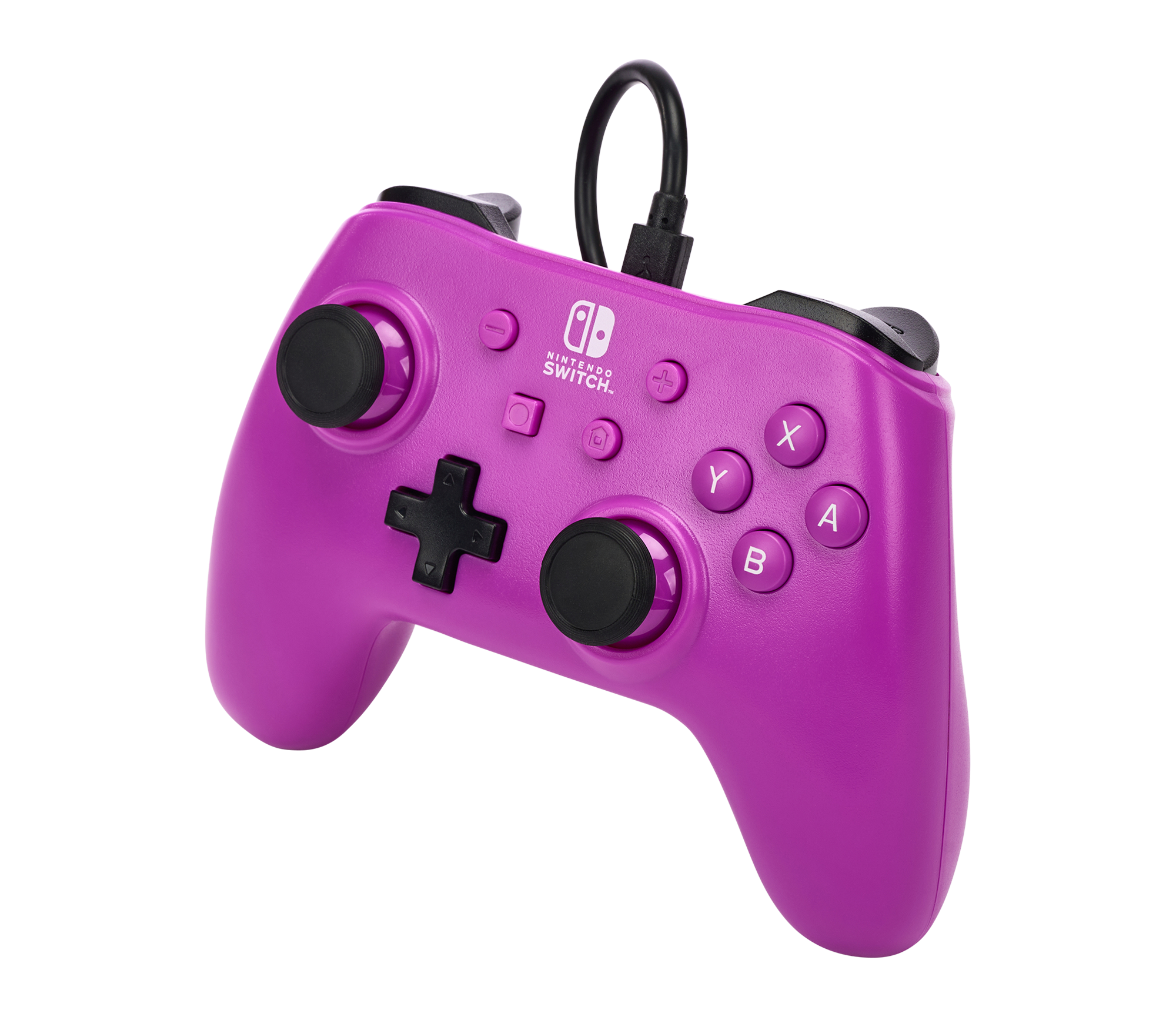 PowerA Enhanced Wired Controller for Nintendo Switch - Fuchsia Fantasy,  pink, red, purple, gamepad, wired video game controller, gaming controller