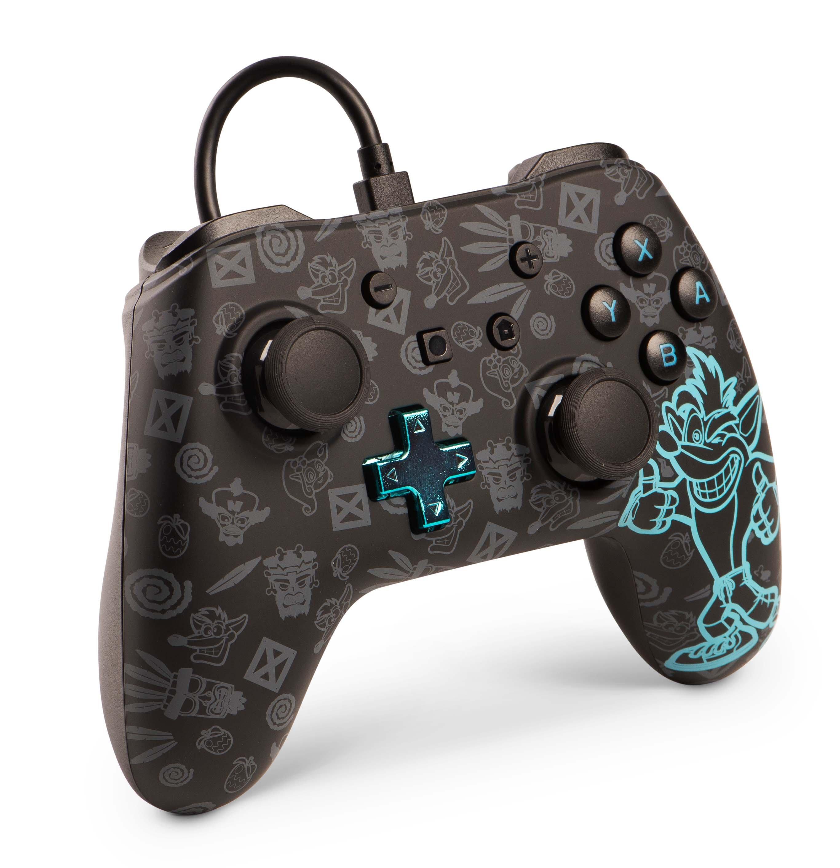 PowerA Crash Bandicoot Wired Controller for Nintendo Switch 