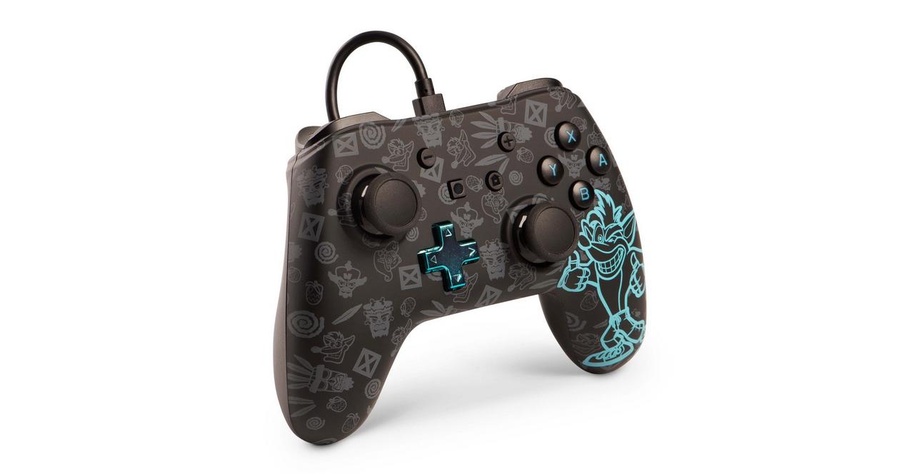 PowerA Wired Controller for Nintendo Switch Crash Bandicoot