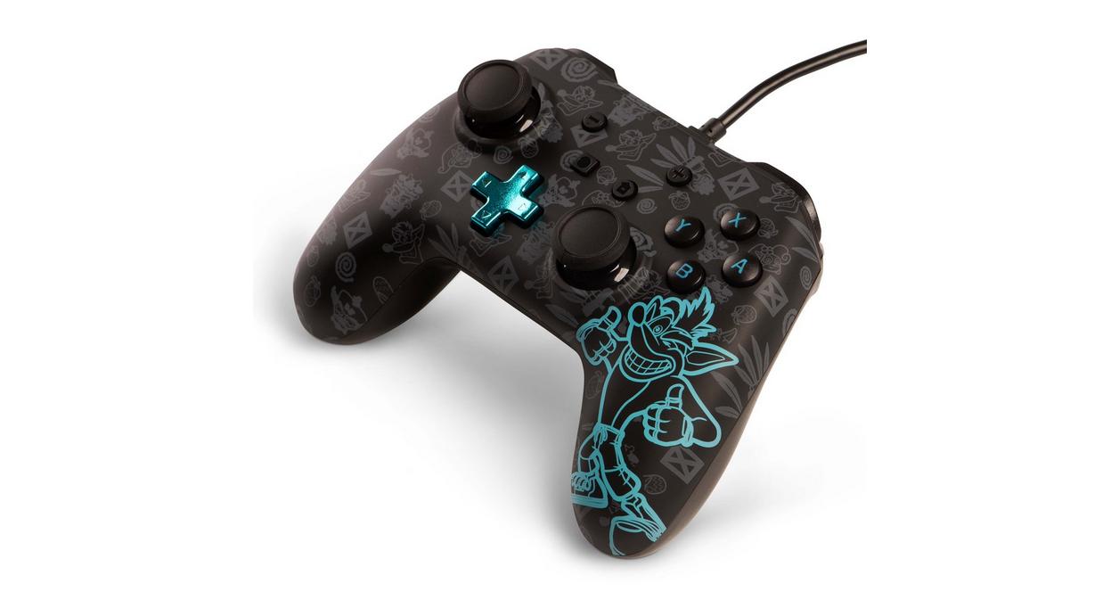PowerA Wired Controller for Nintendo Switch Crash Bandicoot