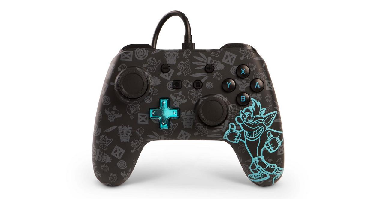 PowerA Wired Controller for Nintendo Switch Crash Bandicoot