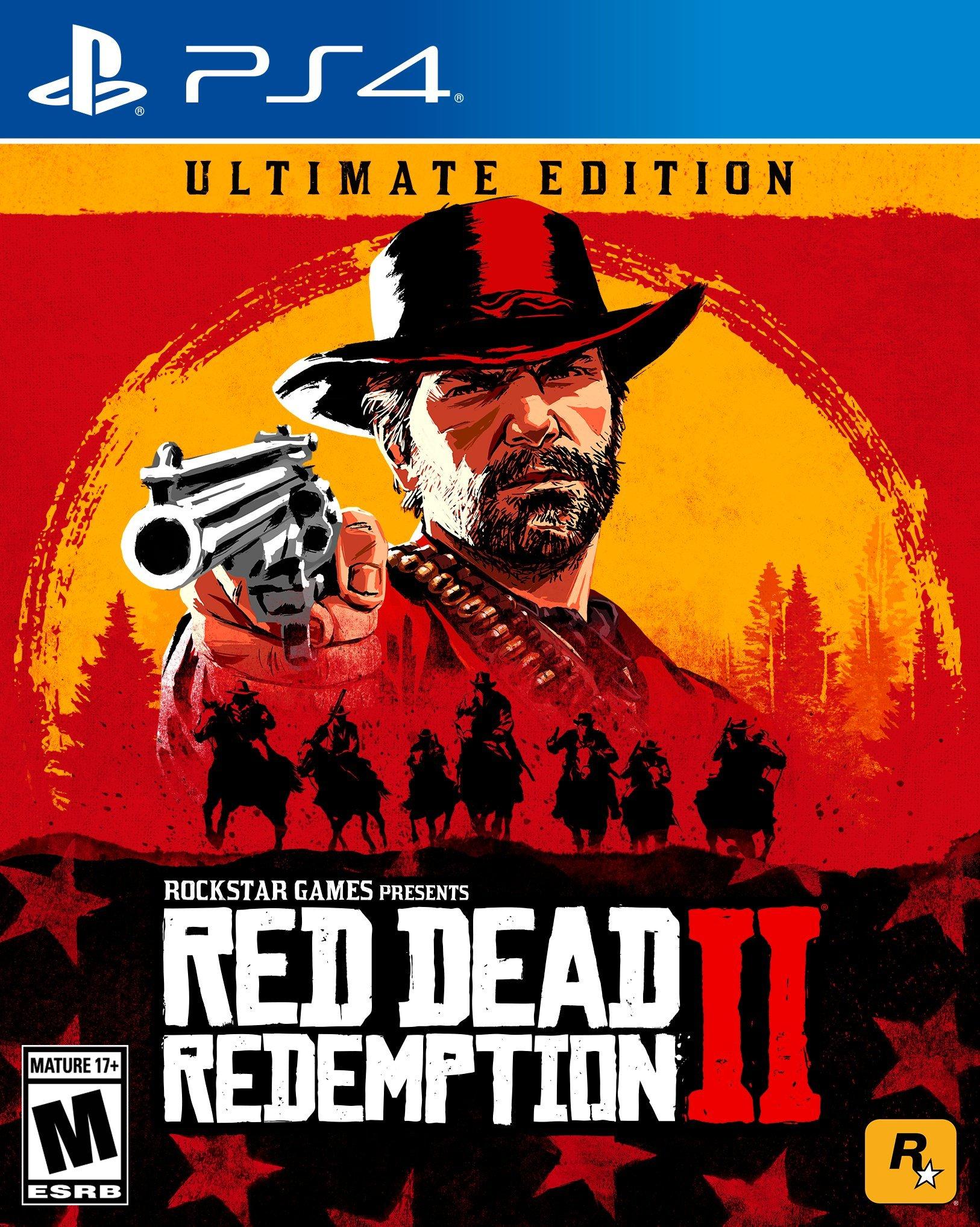 red dead redemption ps4 gamestop