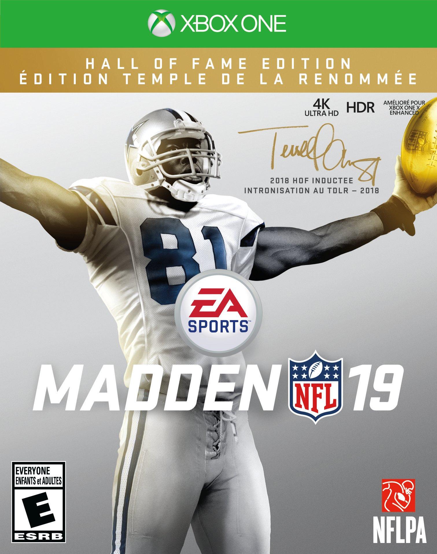 Madden Nfl 19 Hall Of Fame Edition Xbox One Gamestop
