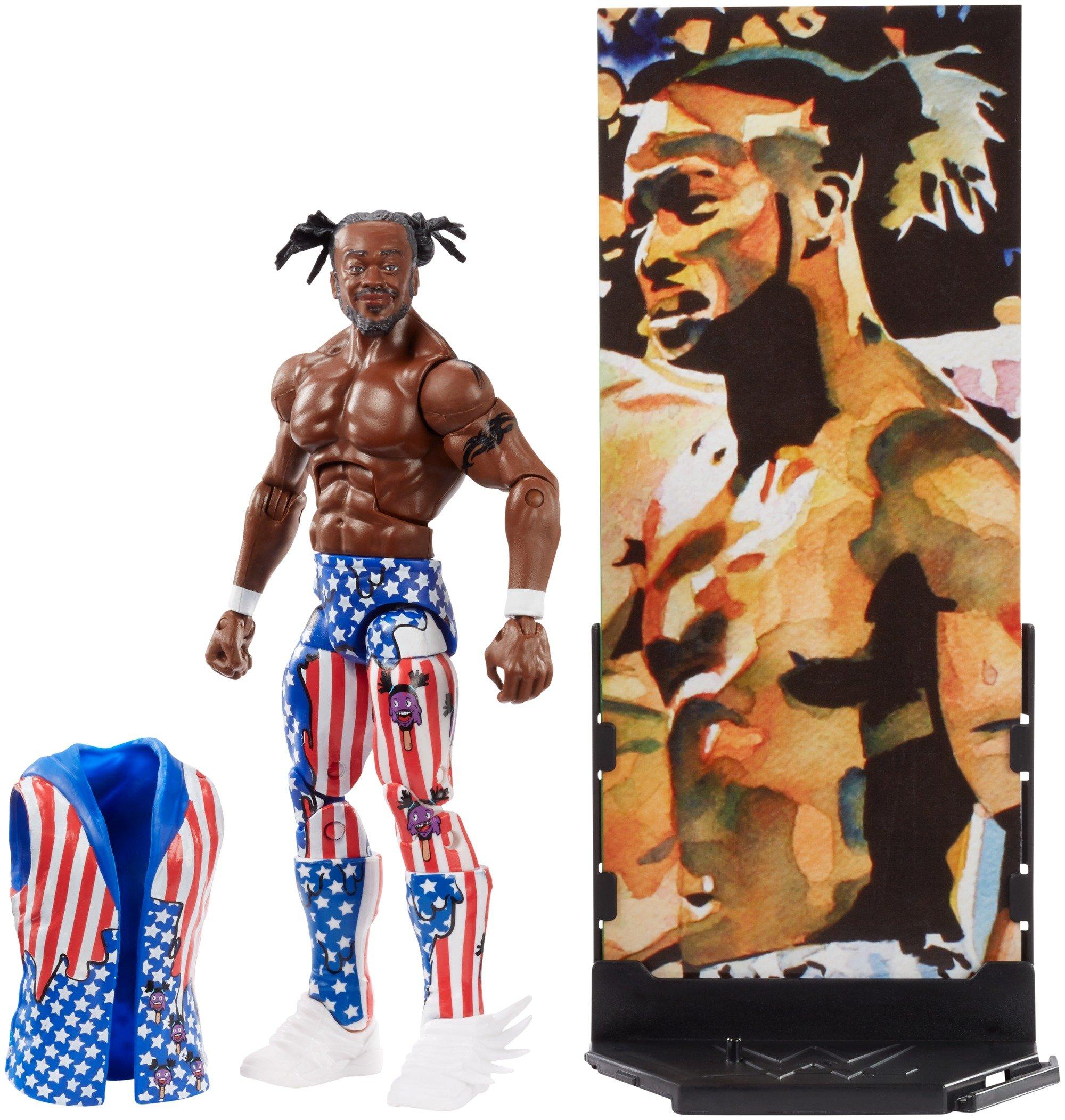 kofi kingston wwe action figure