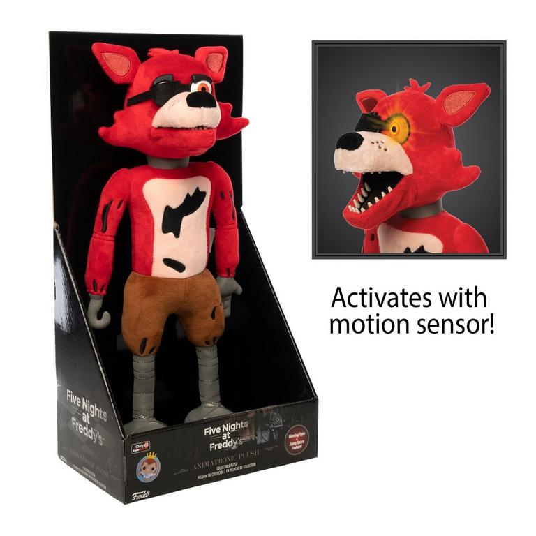 Five Nights At Freddy S Animatronic Foxy Plush Only At Gamestop