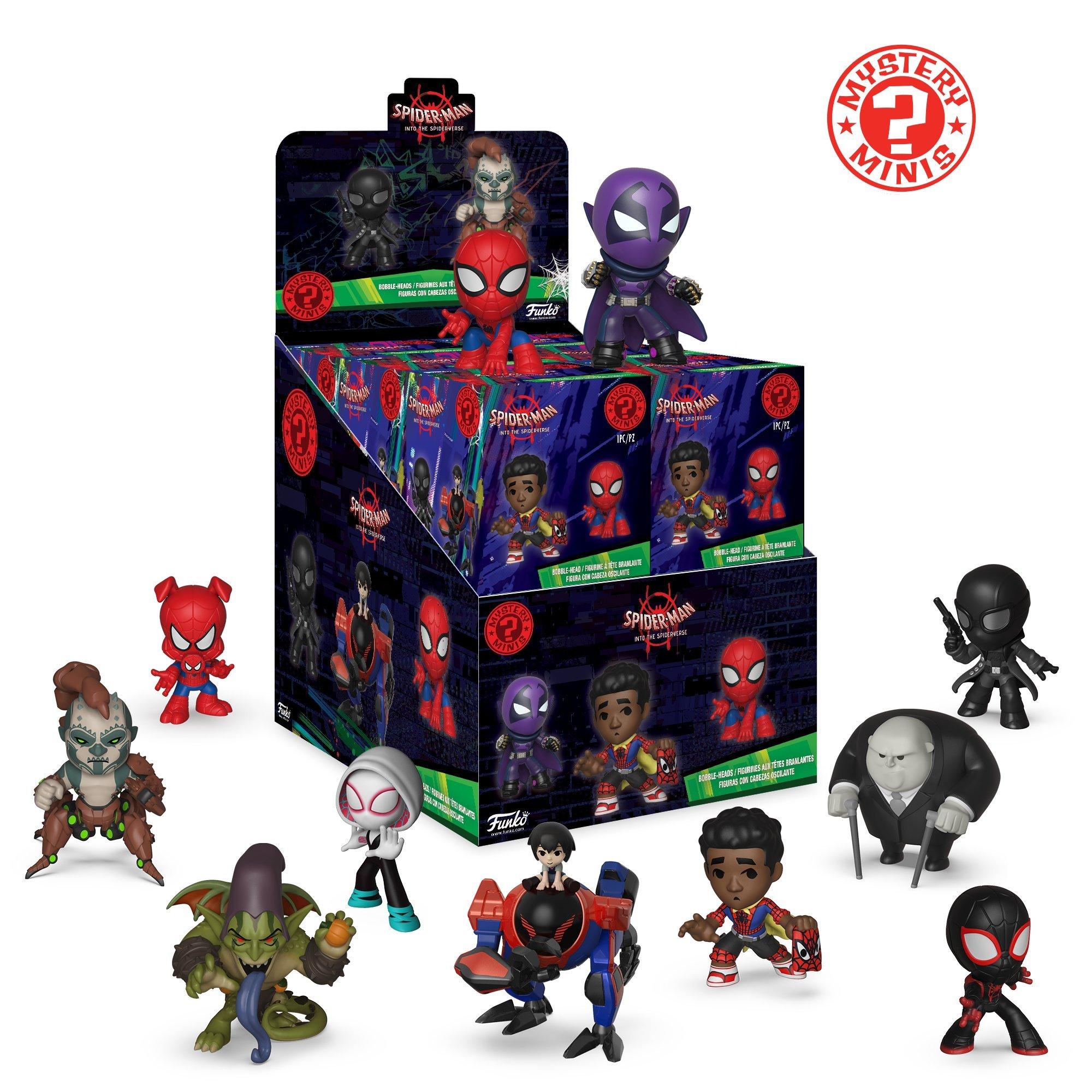 into the spider verse mystery minis