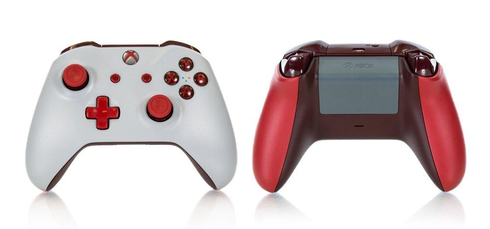 custom red xbox one controller