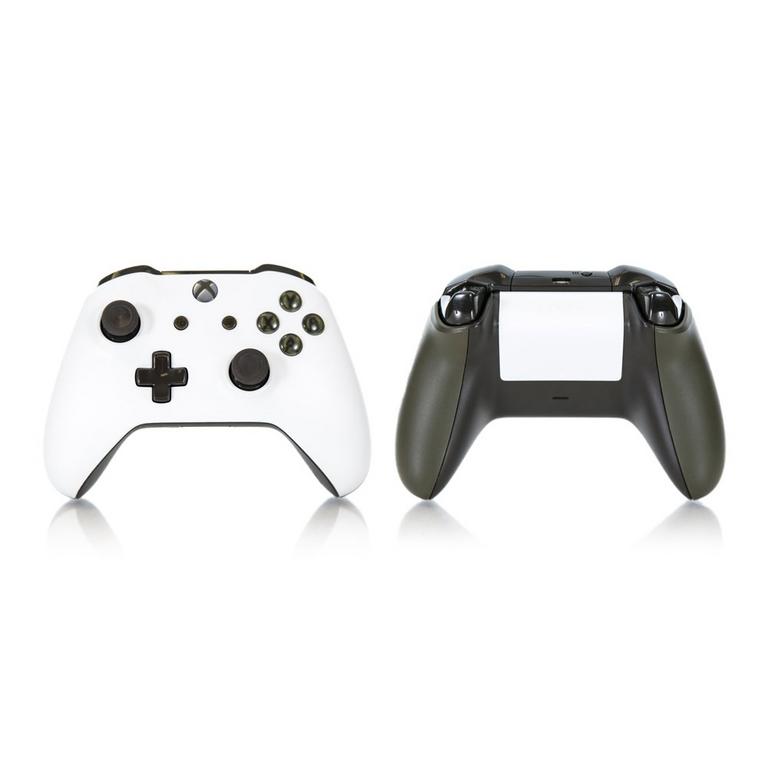 Microsoft Xbox One Wireless Controller Custom Gray and White Recertified