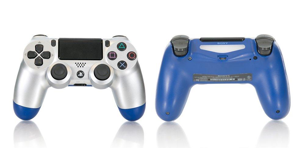 ps4 dualshock silver