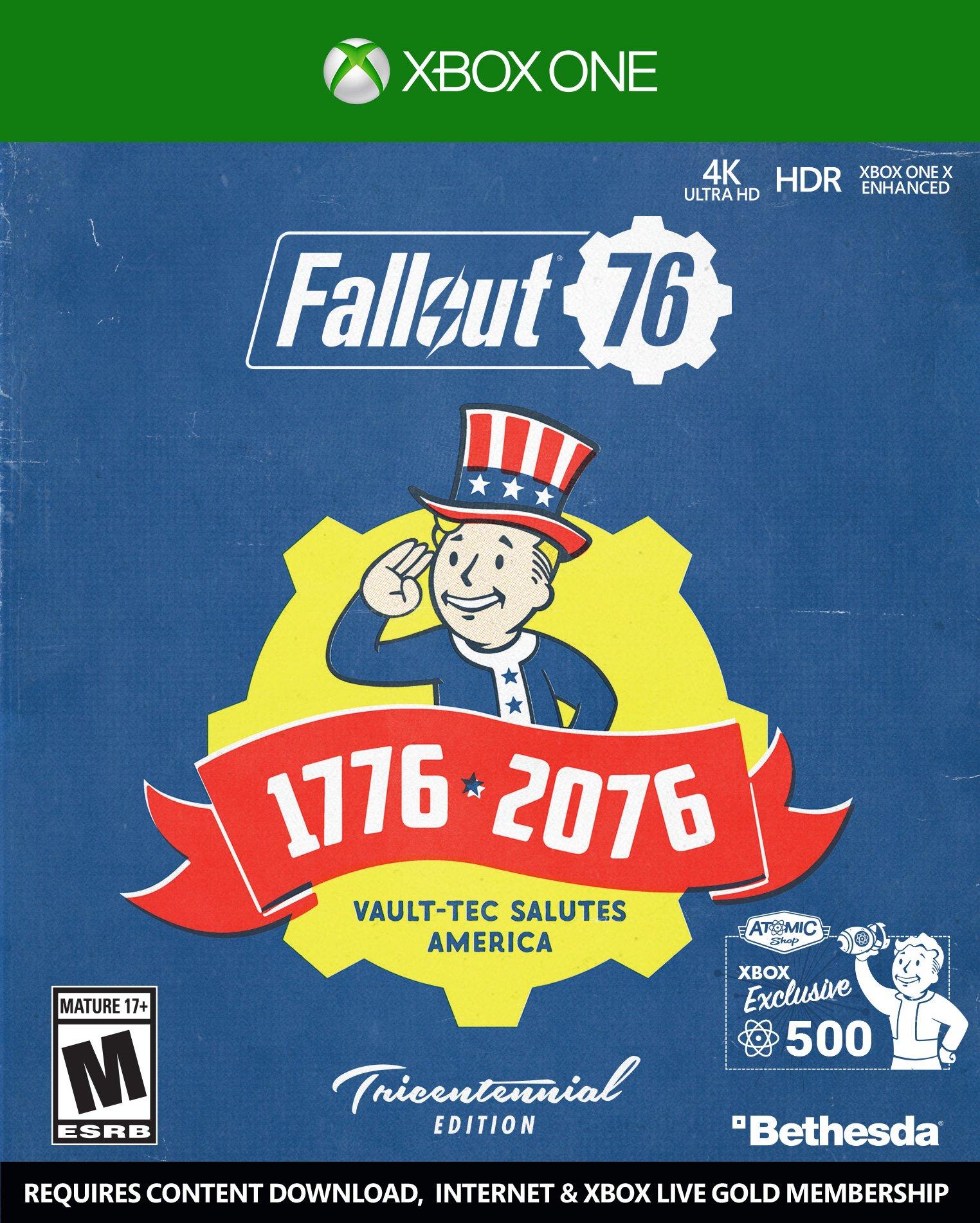 fallout 76 tricentennial edition xbox store