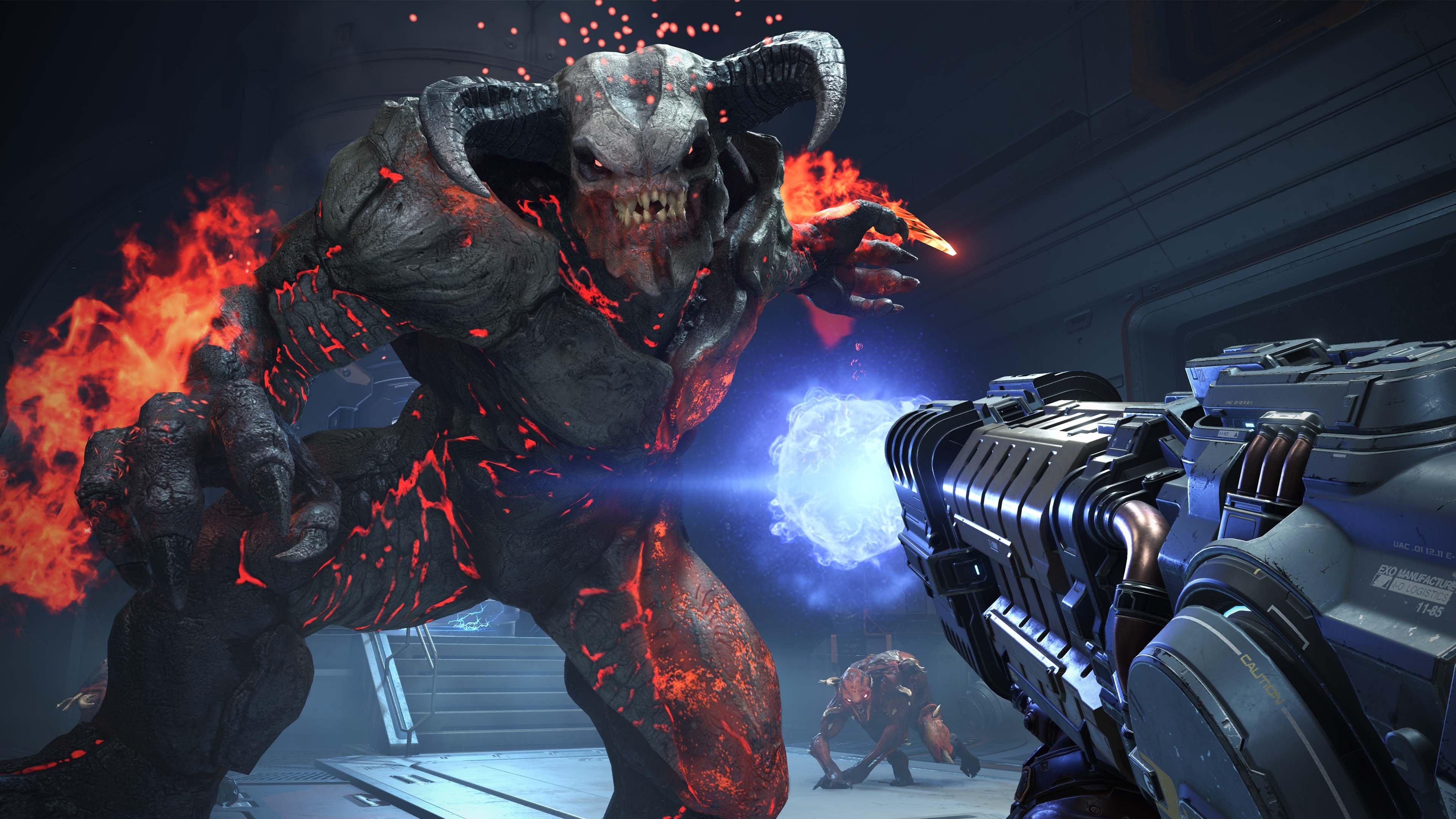 Doom c. Doom Eternal (ps4). Doom Eternal Deluxe Edition.