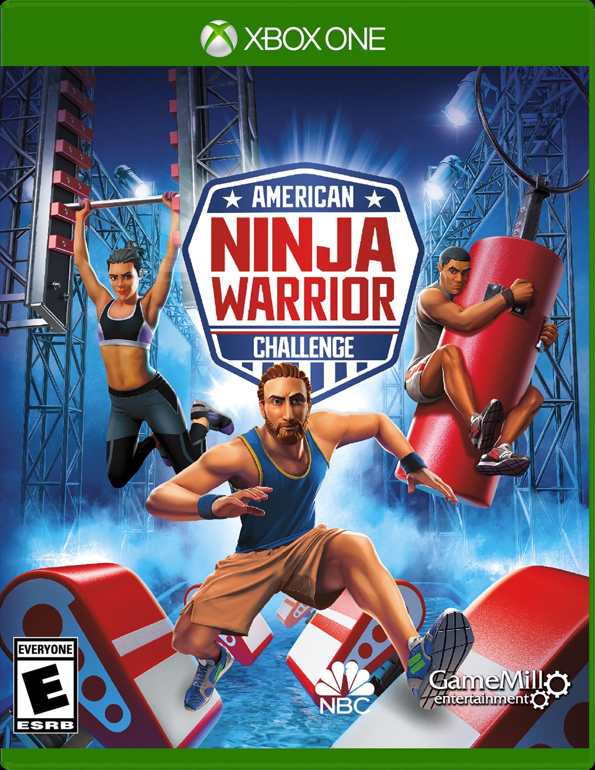 american ninja warrior wii game