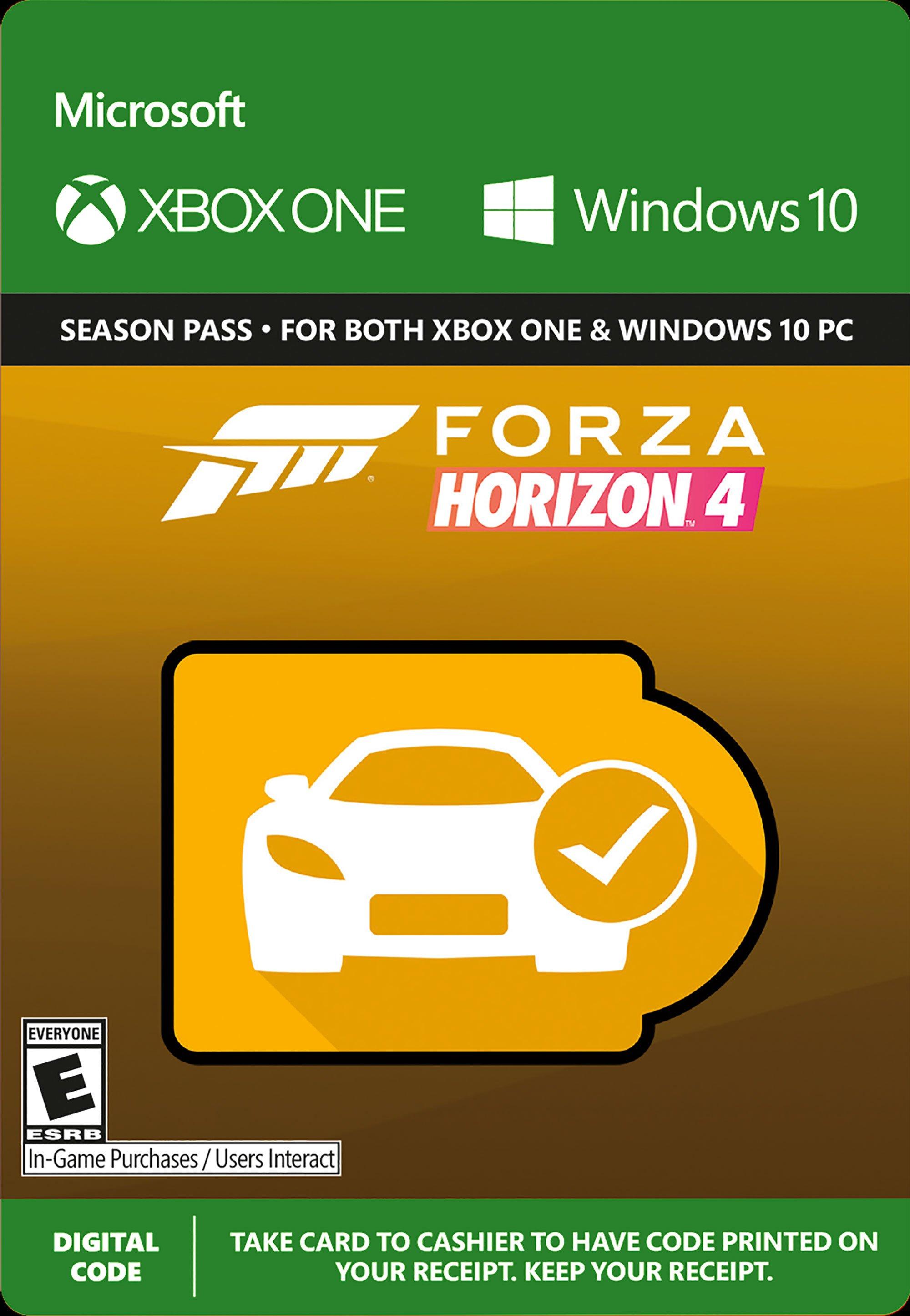 xbox game pass forza horizon 4