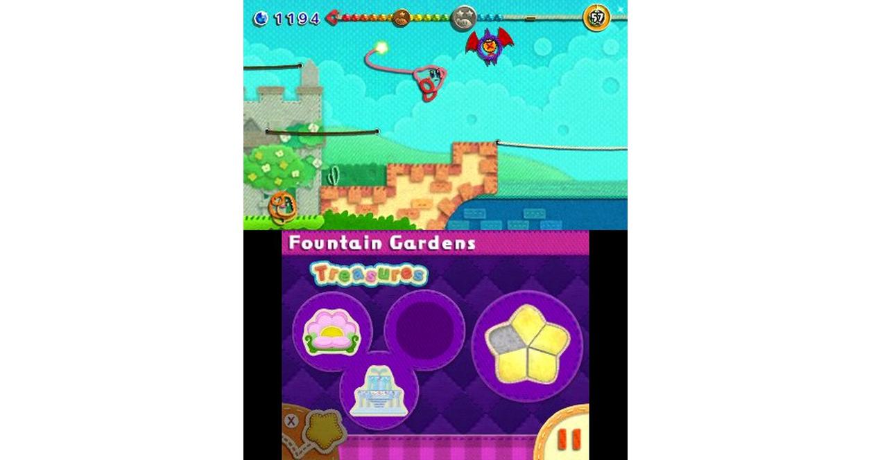 Kirby's Extra Epic Yarn - Nintendo 3DS