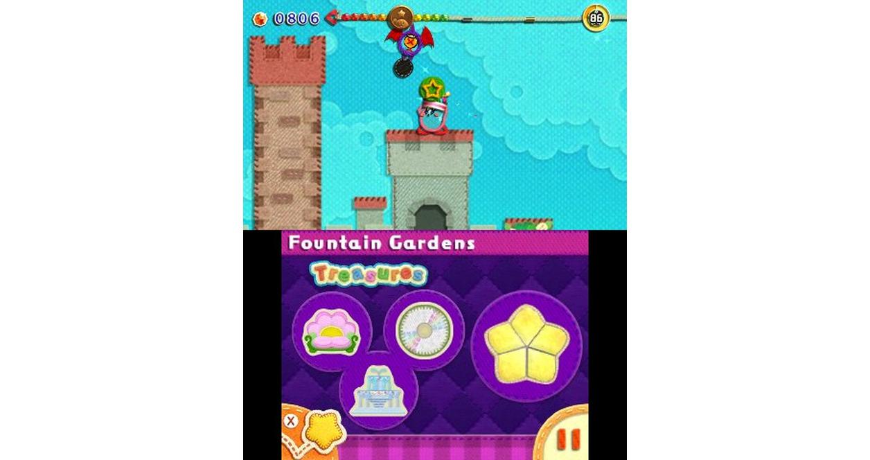Kirby's Extra Epic Yarn - Nintendo 3DS