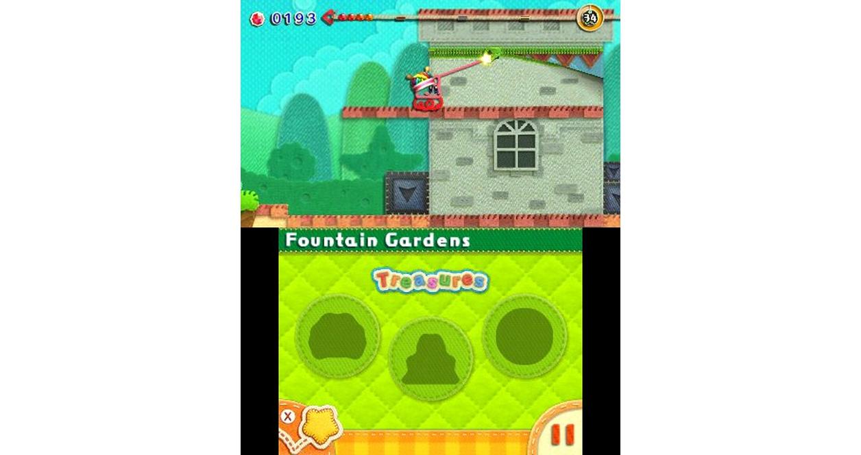 Kirby's Extra Epic Yarn - Nintendo 3DS