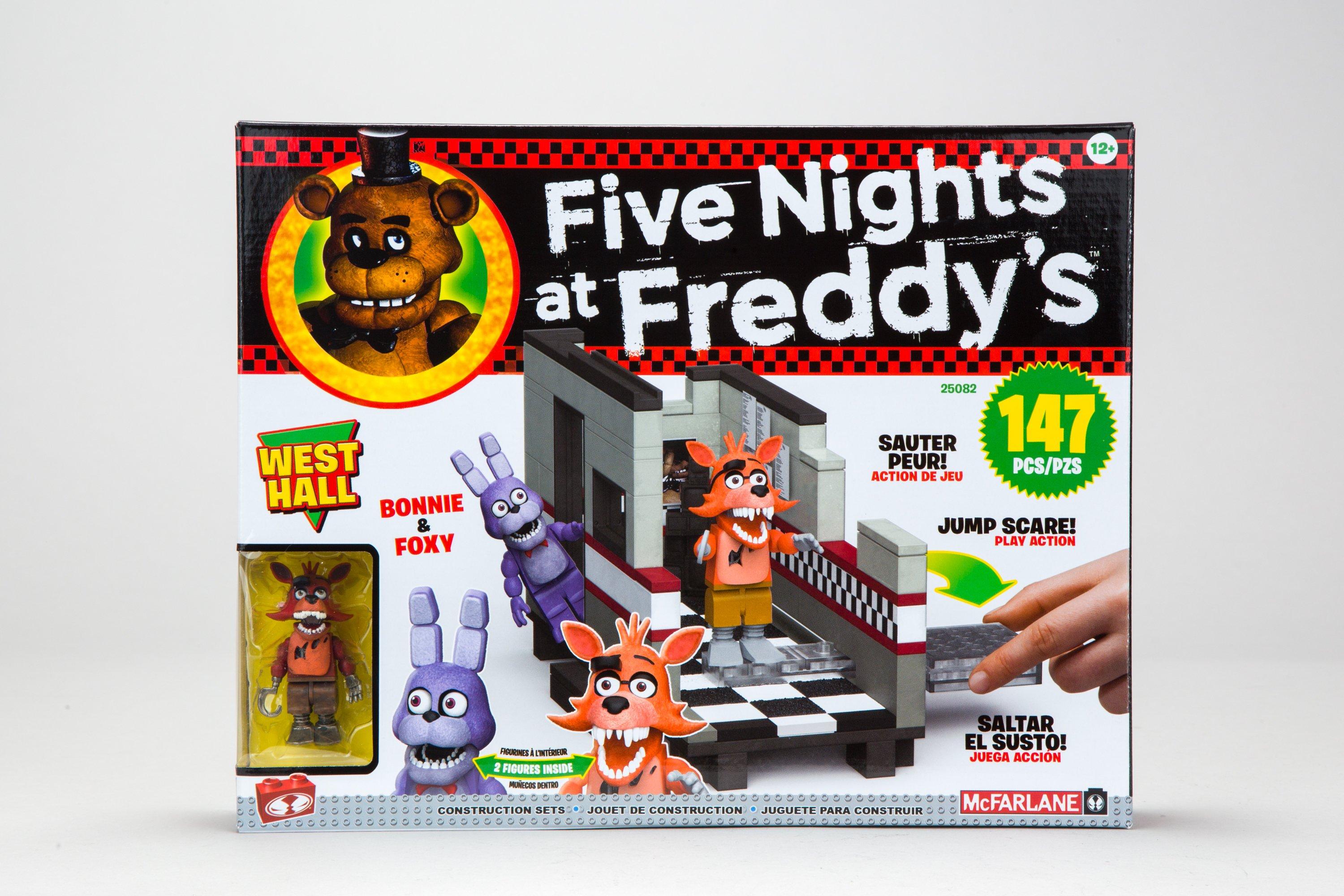 Five Nights At Freddys West Hall 145 Piece Construction Set Only At Gamestop Gamestop - 